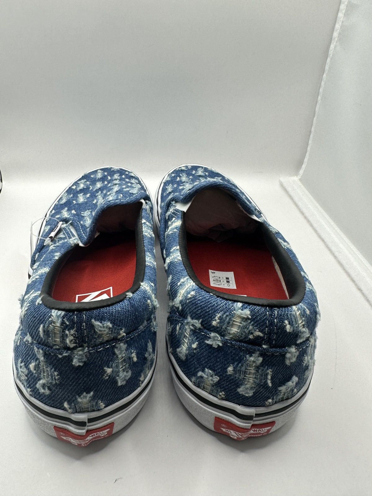 Supreme Vans Supreme Hole Punch Denim Blue Size US 10.5 / EU 43-44 - 7 Thumbnail