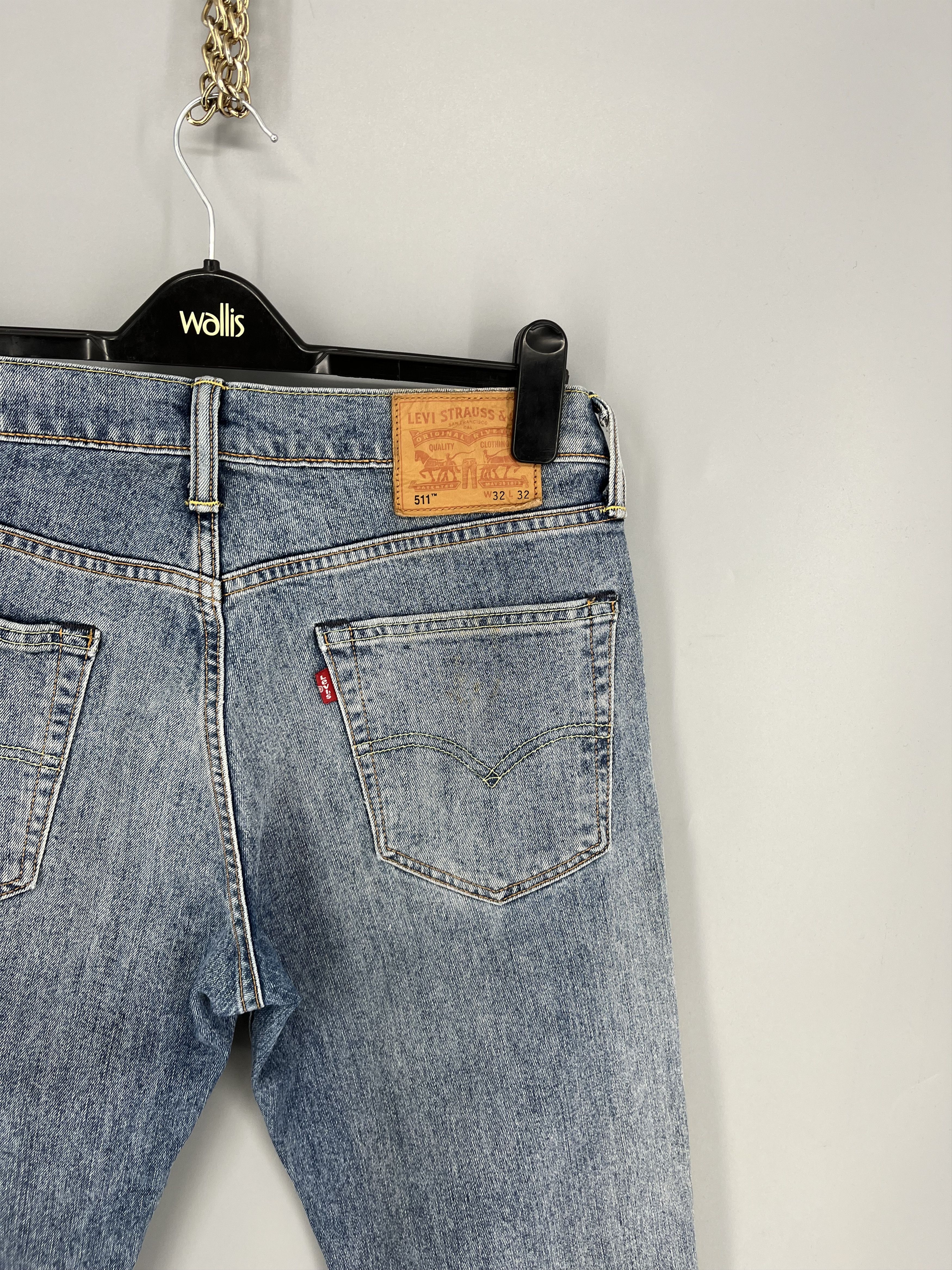 Levi's Vintage Levi's 511 Blue Denim Jeans Size 32 x 32 Size US 32 / EU 48 - 7 Thumbnail