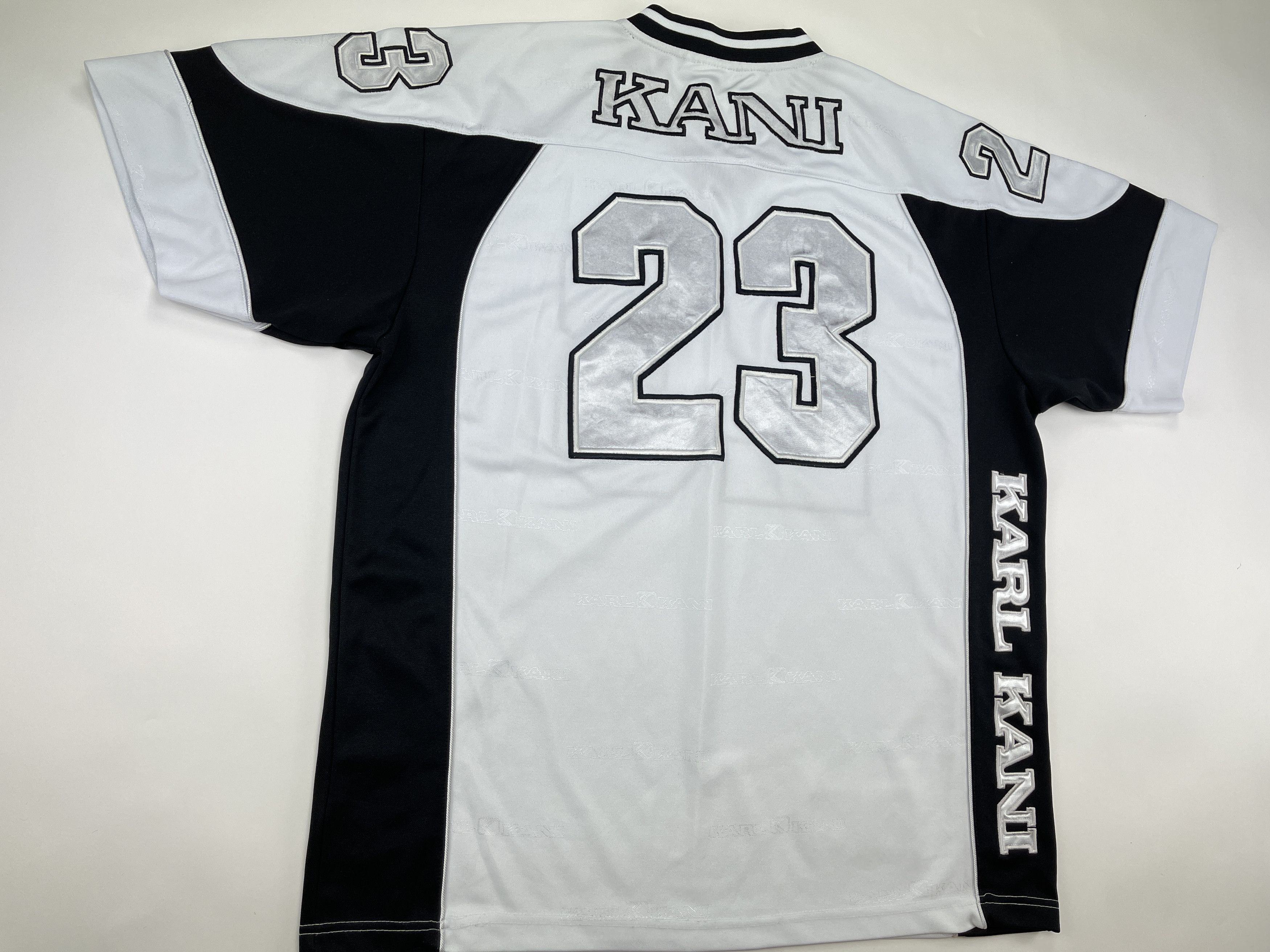 Karl Kani KARL KANI jersey, vintage hip hop t-shirt, 90s hip hop L Size US L / EU 52-54 / 3 - 3 Thumbnail