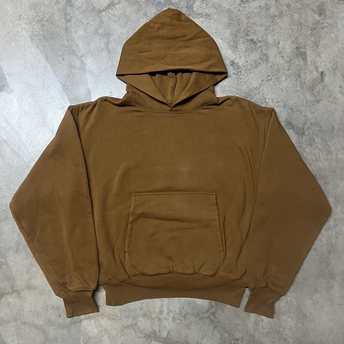 Gap × Kanye West × Yeezy Kanye West YEEZY x GAP Double-Layer Brown Hoodie Sweater Size US M / EU 48-50 / 2 - 3 Thumbnail