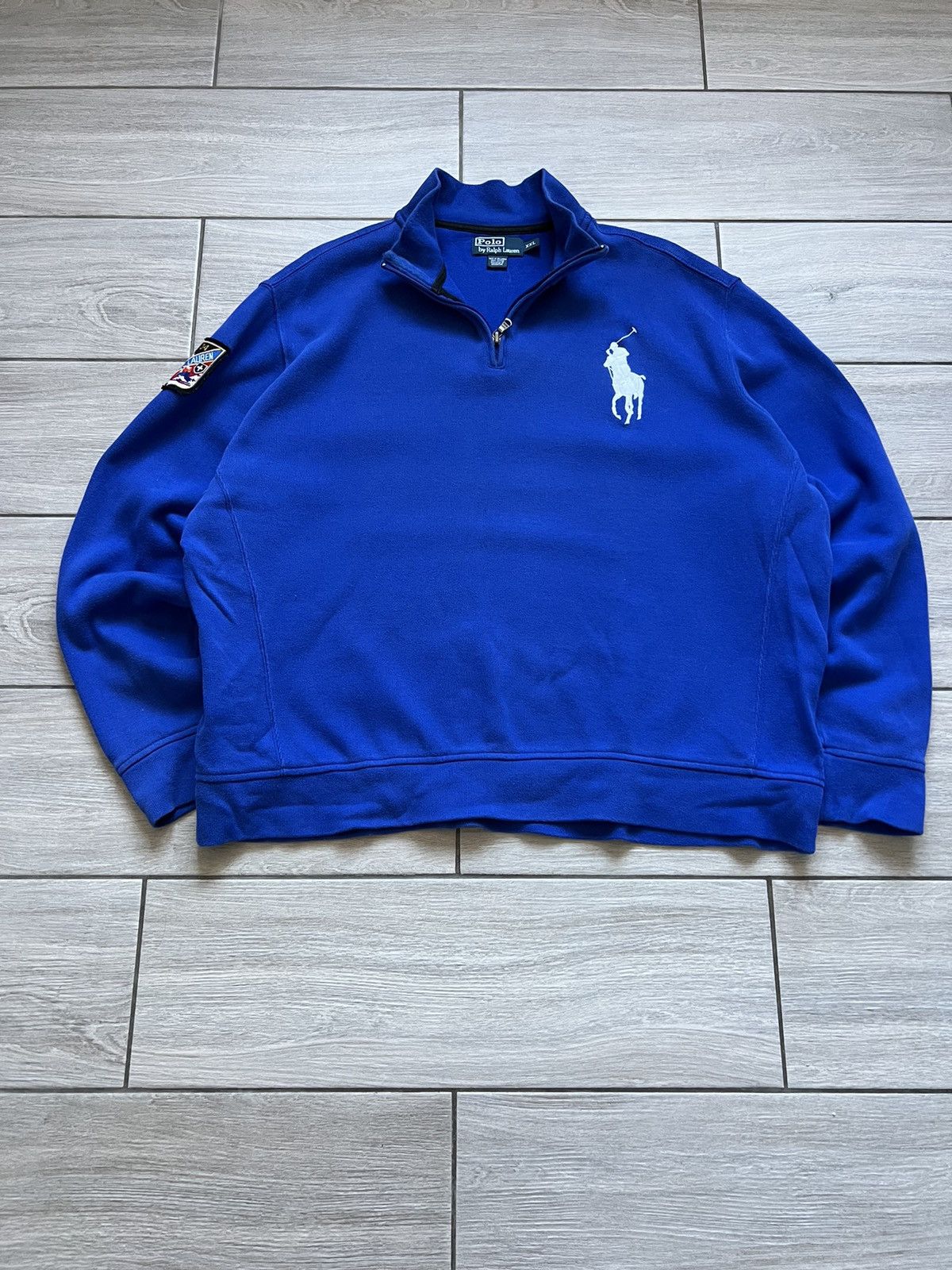 Polo Ralph Lauren Vintage Y2K polo Ralph Lauren Ski Pony 1/4 Zip Sweatshirt Size US XXL / EU 58 / 5 - 2 Thumbnail
