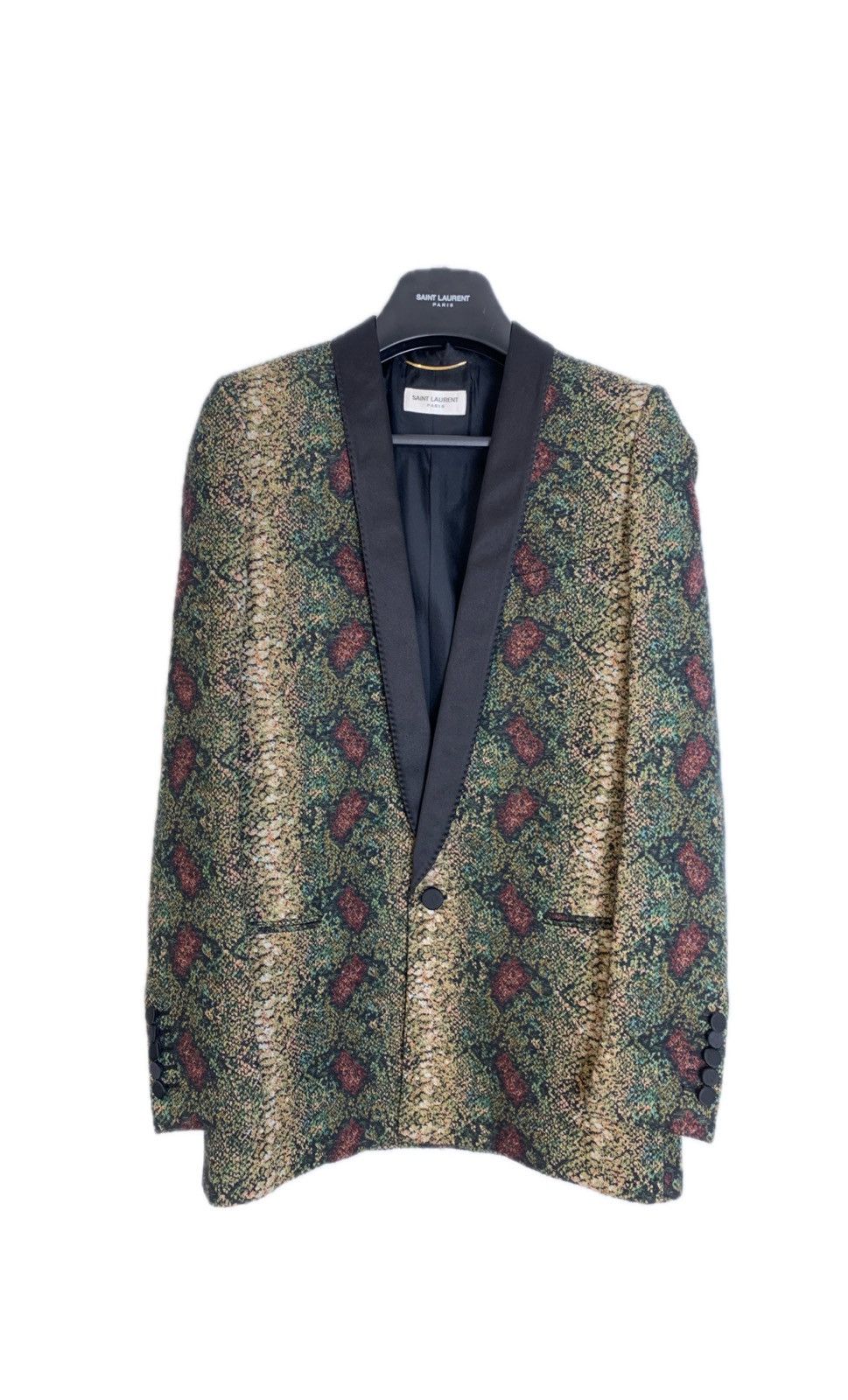 j*j様 SOHO Slimane180 希少　オークション Hedi Slimane × Saint Laurent Paris SS2016 sample snake skin