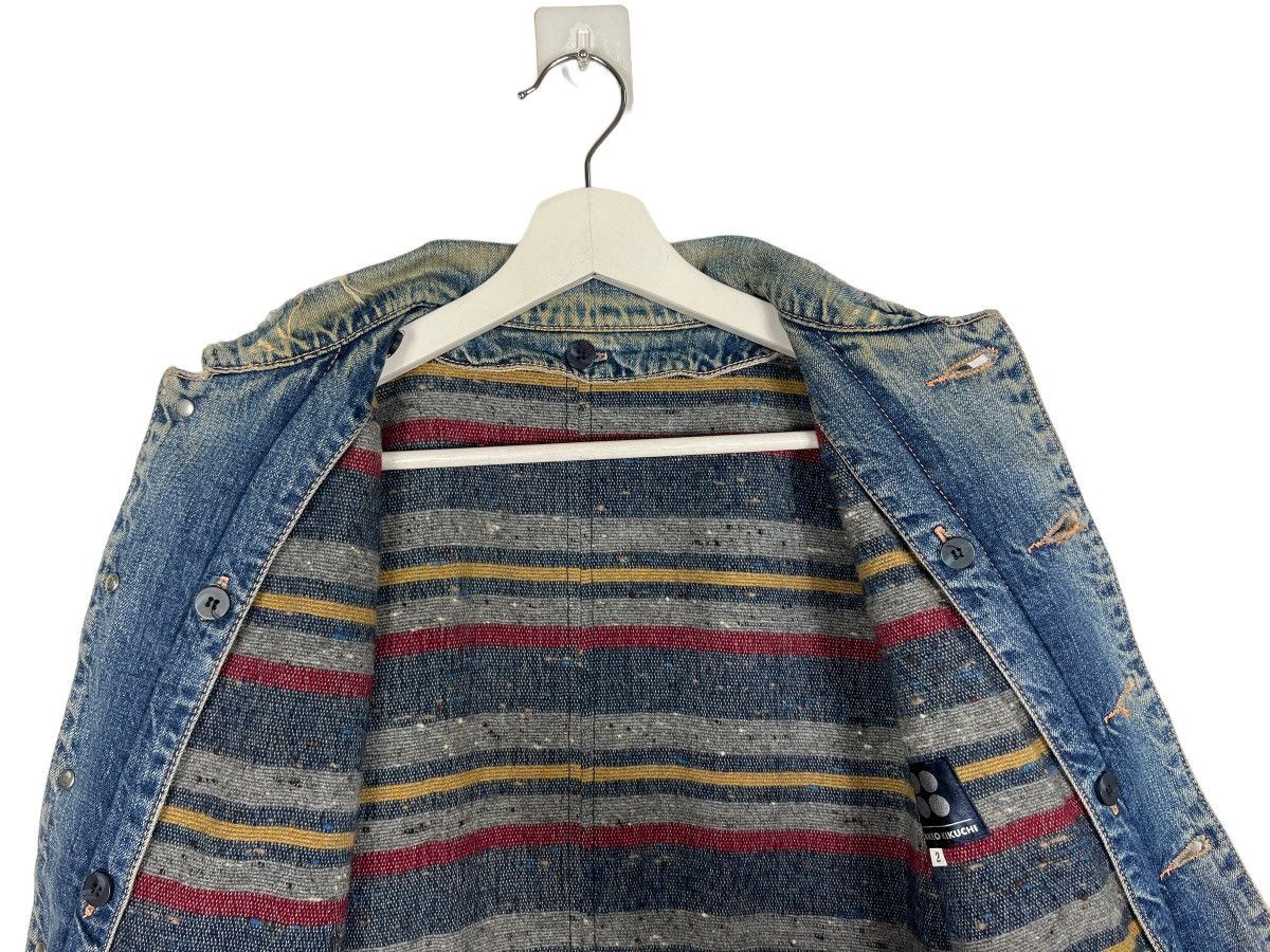 Blue Blue Japan × Takeo Kikuchi × Tornado Mart 🔥 TAKEO KIKUCHI DYED DENIM CHORE JACKET Size US M / EU 48-50 / 2 - 11 Thumbnail