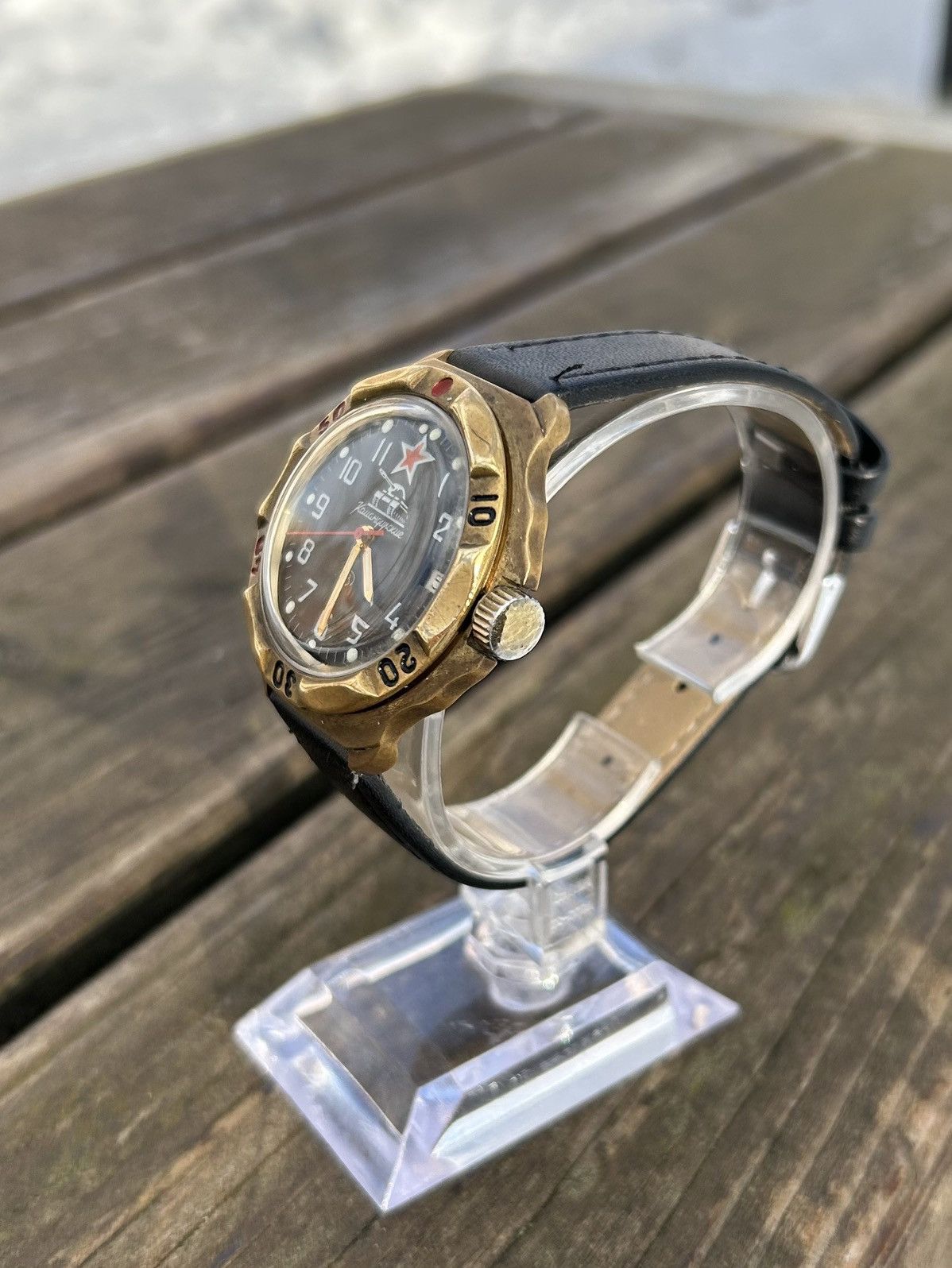 Vintage Vintage Watch Soviet USSR Mechanical Wostok Komandirskie Size ONE SIZE - 7 Thumbnail