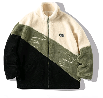 Other Yaojiuqiuji 1997 Colorblock Sherpa Fleece Jacket Size US XXL / EU 58 / 5 - 1 Thumbnail