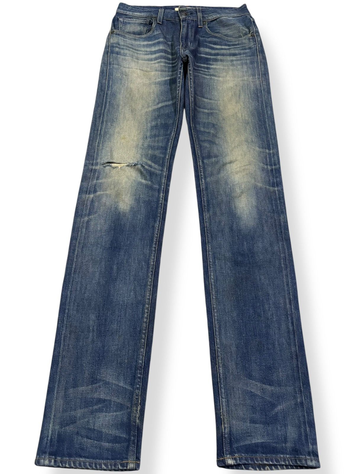 Levi's Levis Made & Crafted TackSlim Distressed Jeans Made in italy Size US 29 - 1 Thumbnail