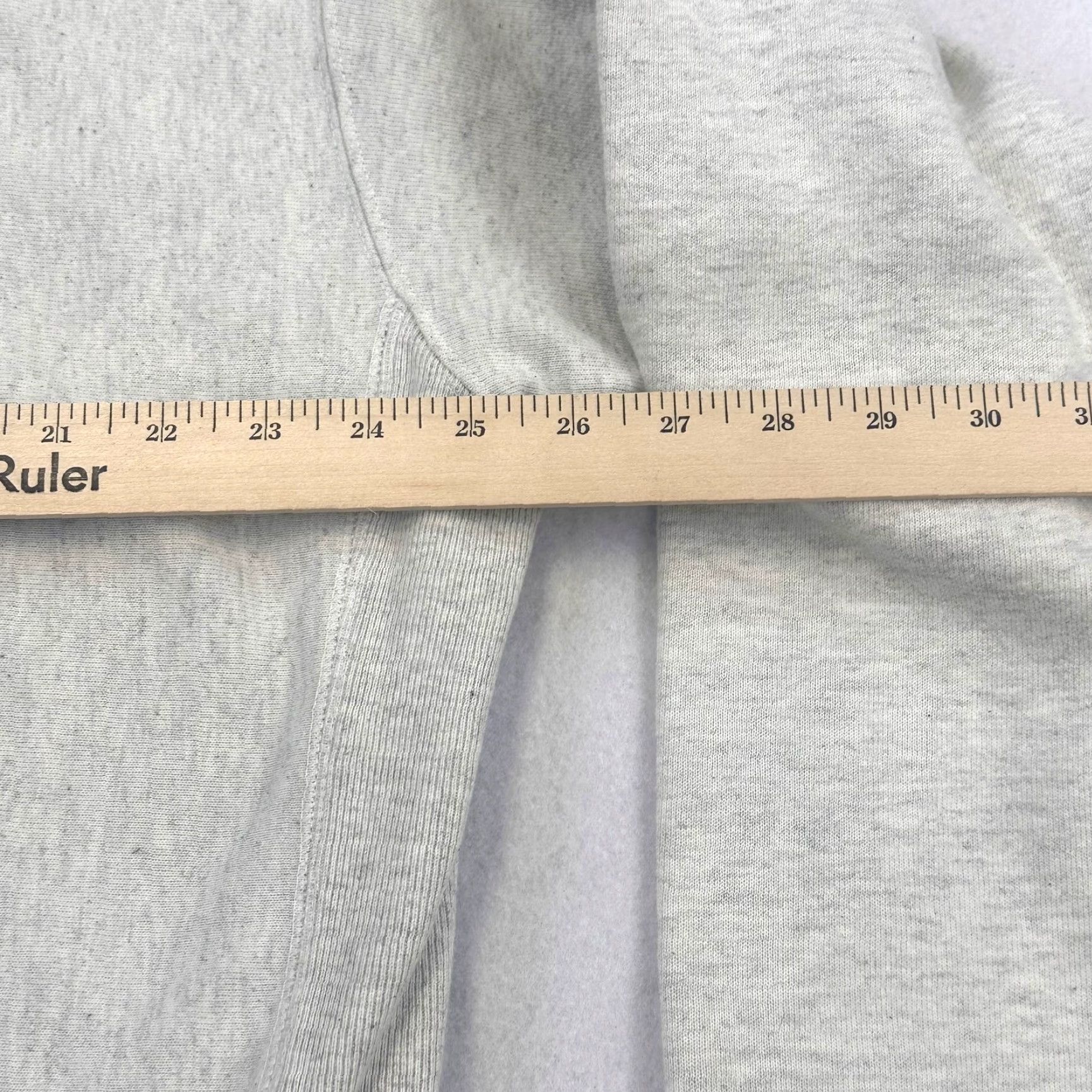 Champion Champion Hoodie Mens XL Gray College Spell Out Reverse Weave Pullover Sweatshirt Size US XL / EU 56 / 4 - 7 Thumbnail