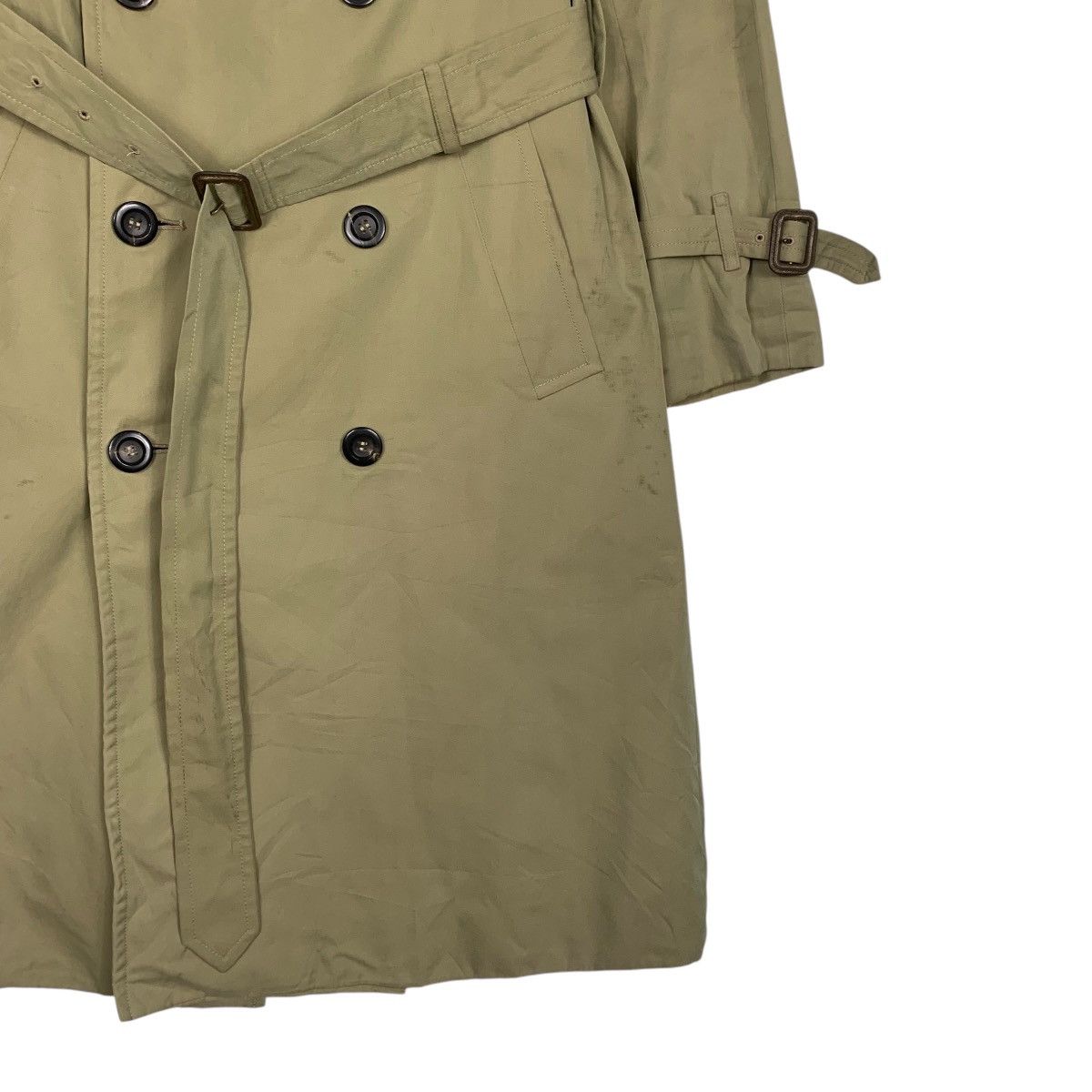 Japanese Brand Drawer Double Breasted Trench Coat Size XS / US 0-2 / IT 36-38 - 4 Thumbnail
