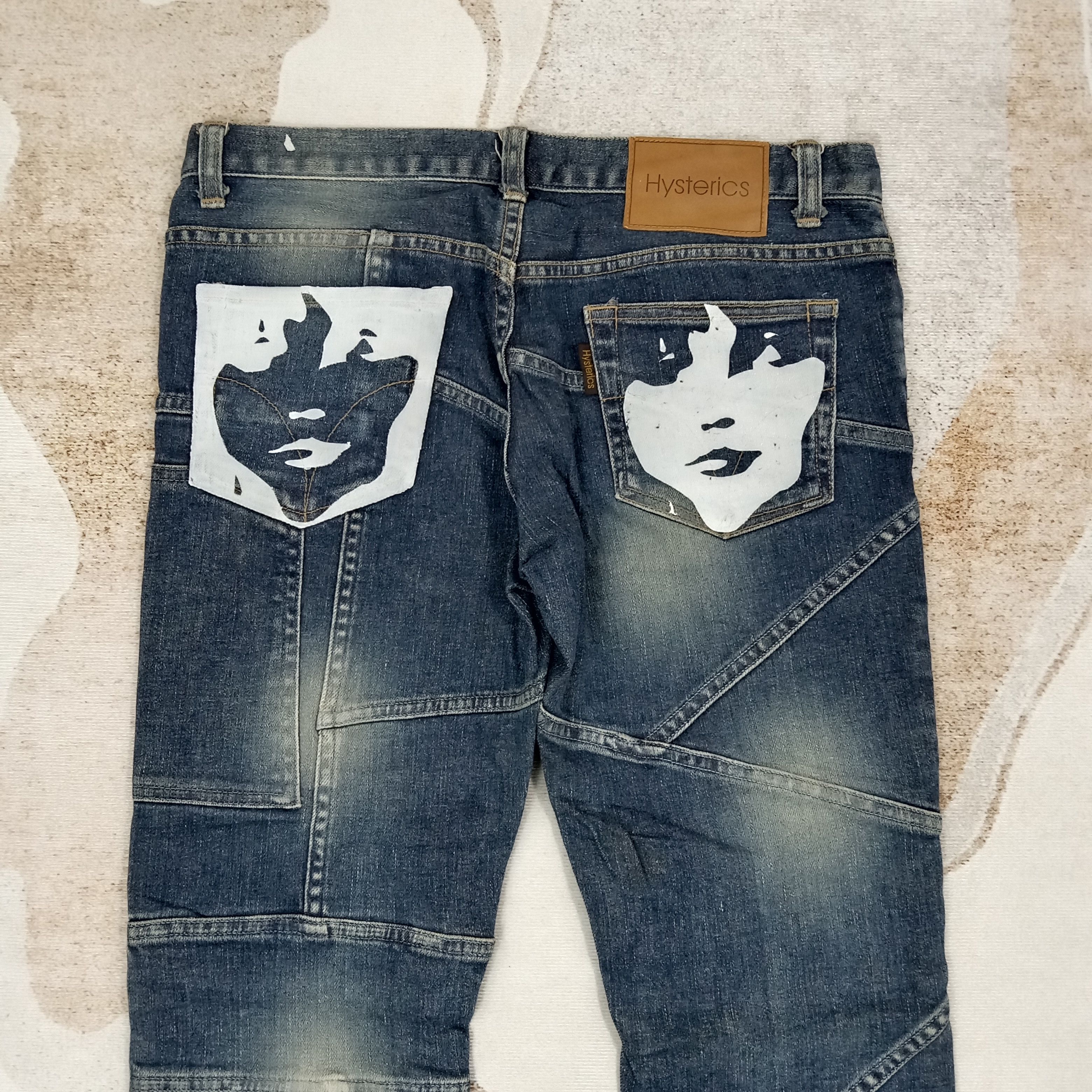 Hysteric Glamour Hysteric Glamour Rare Bootcut Denim Jeans C265N4 Size 31" - 2 Thumbnail