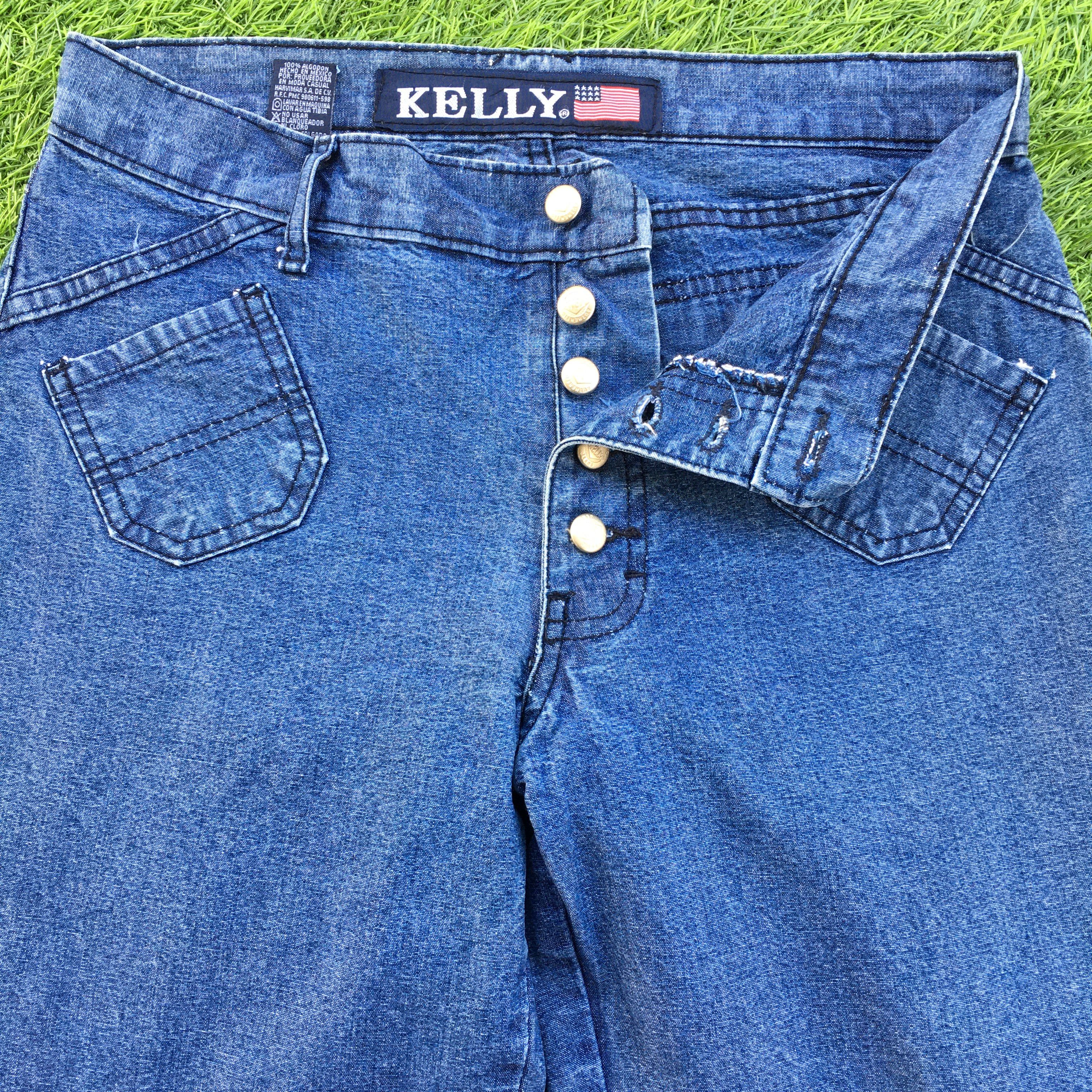Vintage Bush Pant Casual Bootcut Jeans D-1040 Size 26" / US 2 / IT 38 - 3 Thumbnail