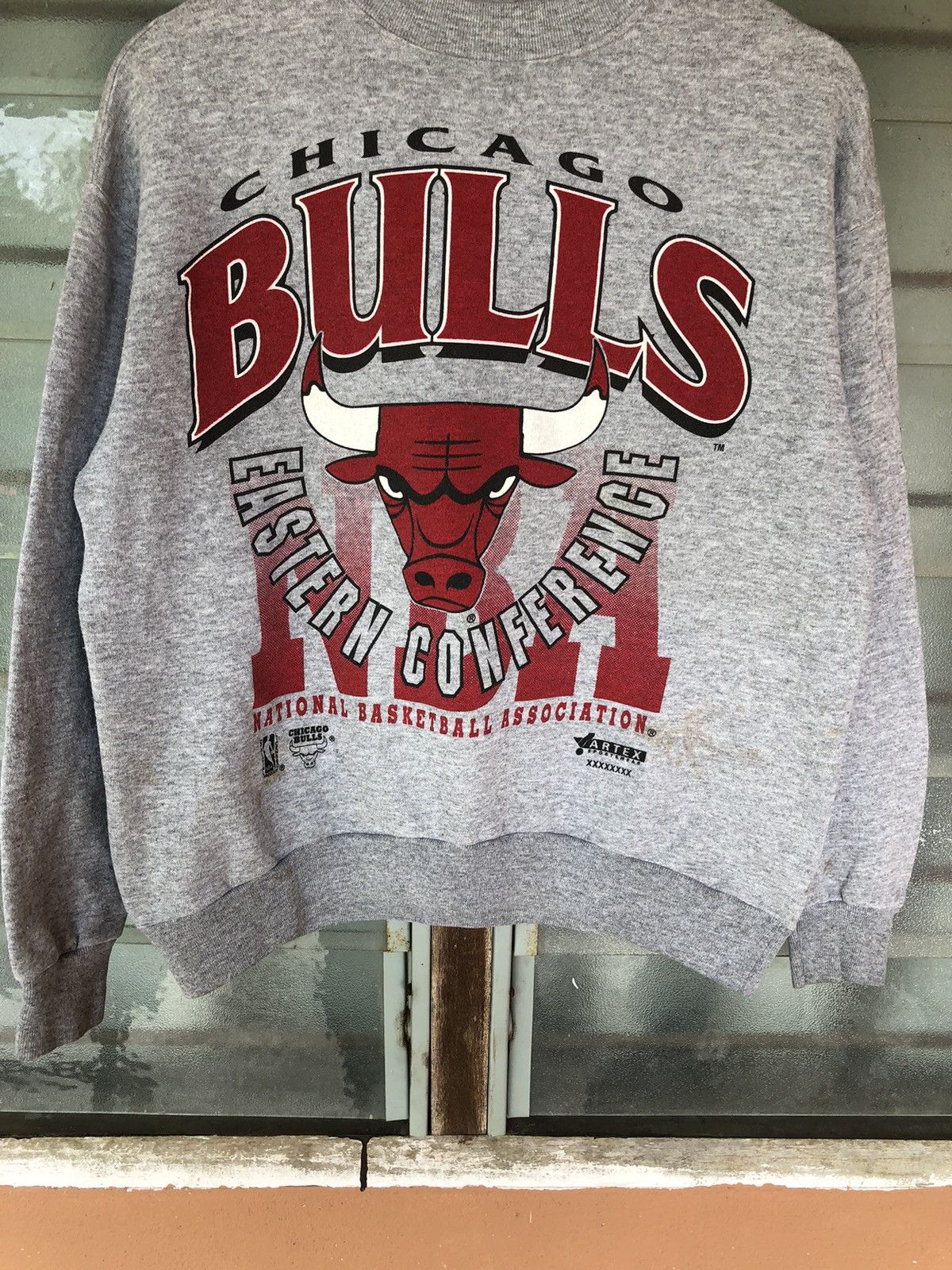 NBA × Vintage Vintage Chicago Bulls Sweatshirt Size US M / EU 48-50 / 2 - 3 Thumbnail