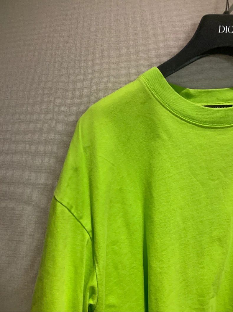 Balenciaga Balenciaga Green Double B embroidered short sleeve 2505-Nex Size US S / EU 44-46 / 1 - 3 Thumbnail