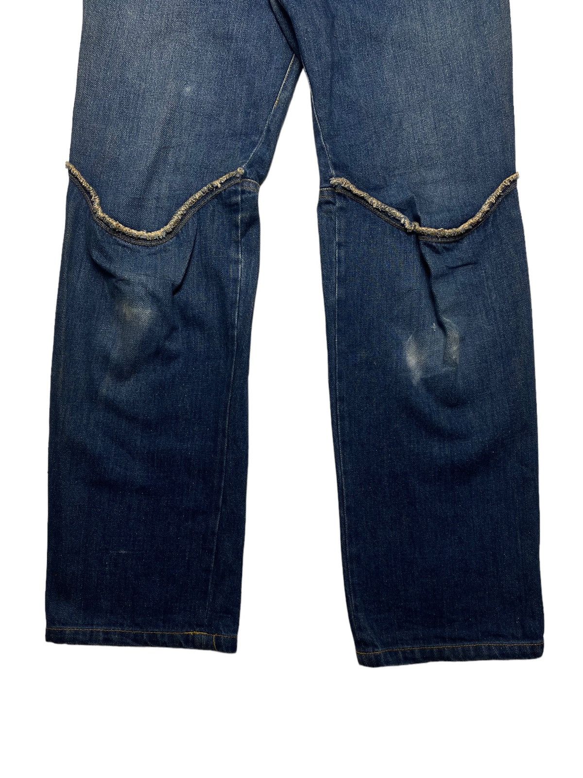 Christopher Nemeth 2000s Christopher Nemeth - Cowboy Denim Pants Size US 29 - 4 Thumbnail