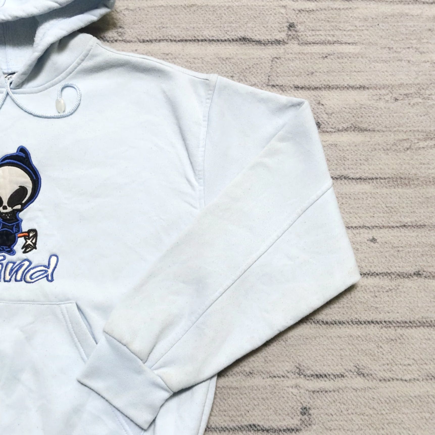 Blind Skateboards VINTAGE Blind Skateboards Hoodie Sweatshirt Shirt Men S Blue 90s Skate Size US S / EU 44-46 / 1 - 3 Thumbnail