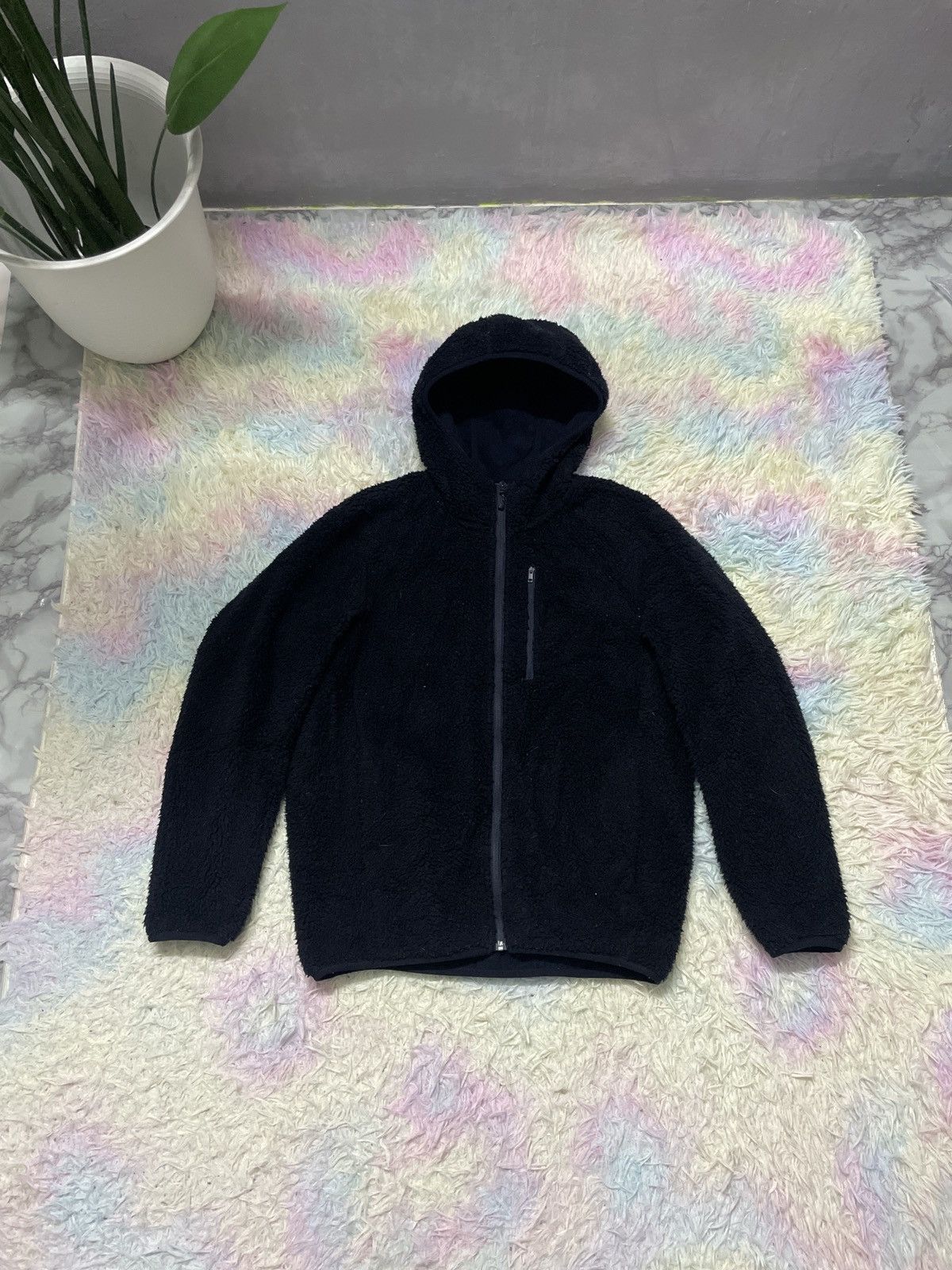 Japanese Brand × Uniqlo Uniqlo Wool hoodie gorpcore cutting Size US M / EU 48-50 / 2 - 1 Thumbnail