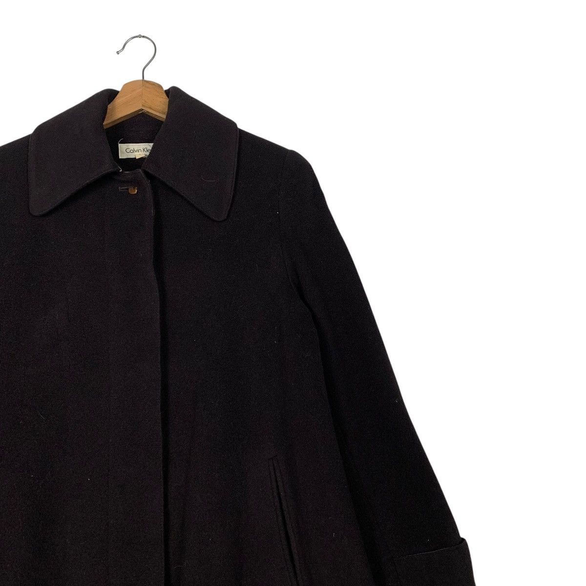 Calvin Klein Calvin Klein Cahmere Overcoat Size S / US 4 / IT 40 - 6 Thumbnail