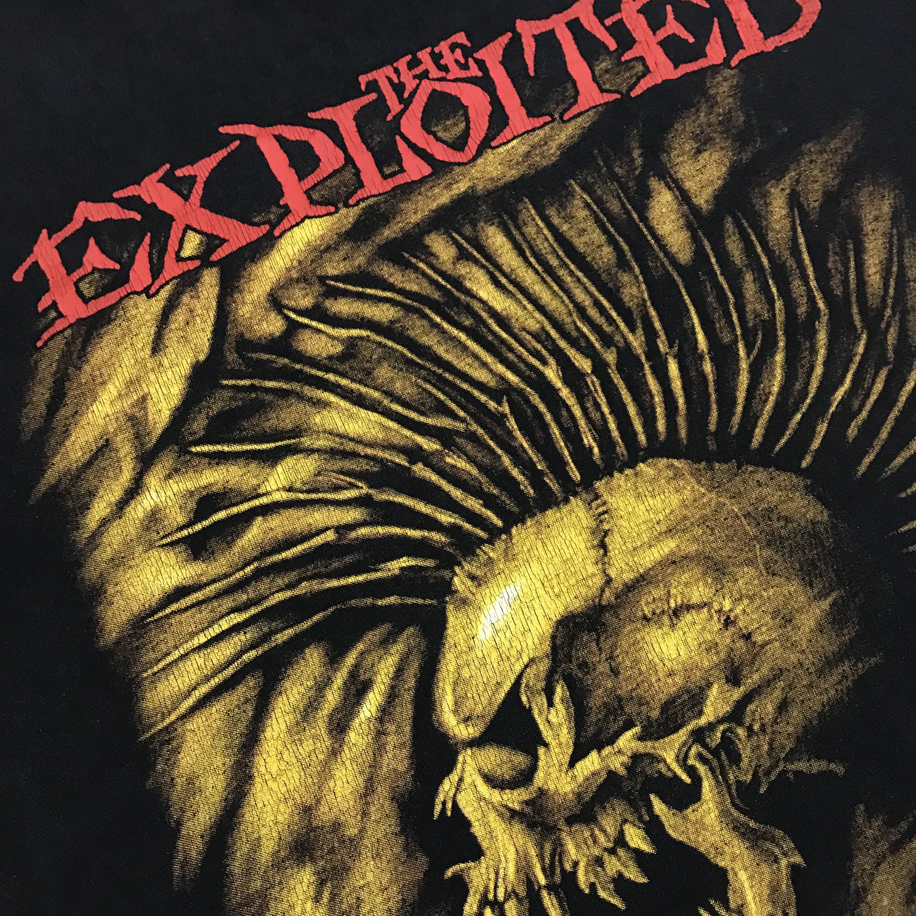 Band Tees THE EXPLOITED Beat the Bastards 1996 T-Shirt Tee Rare Punk Size US M / EU 48-50 / 2 - 5 Thumbnail