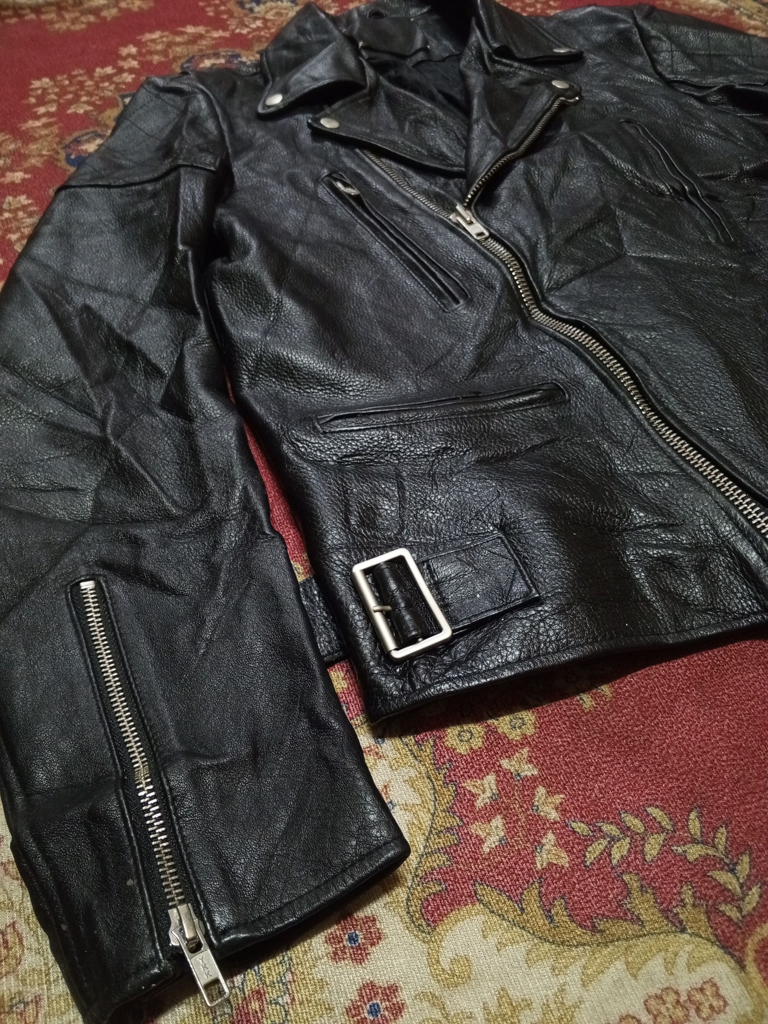 Vivastudio Vivastudio leather jacket men rider Size US M / EU 48-50 / 2 - 8 Thumbnail