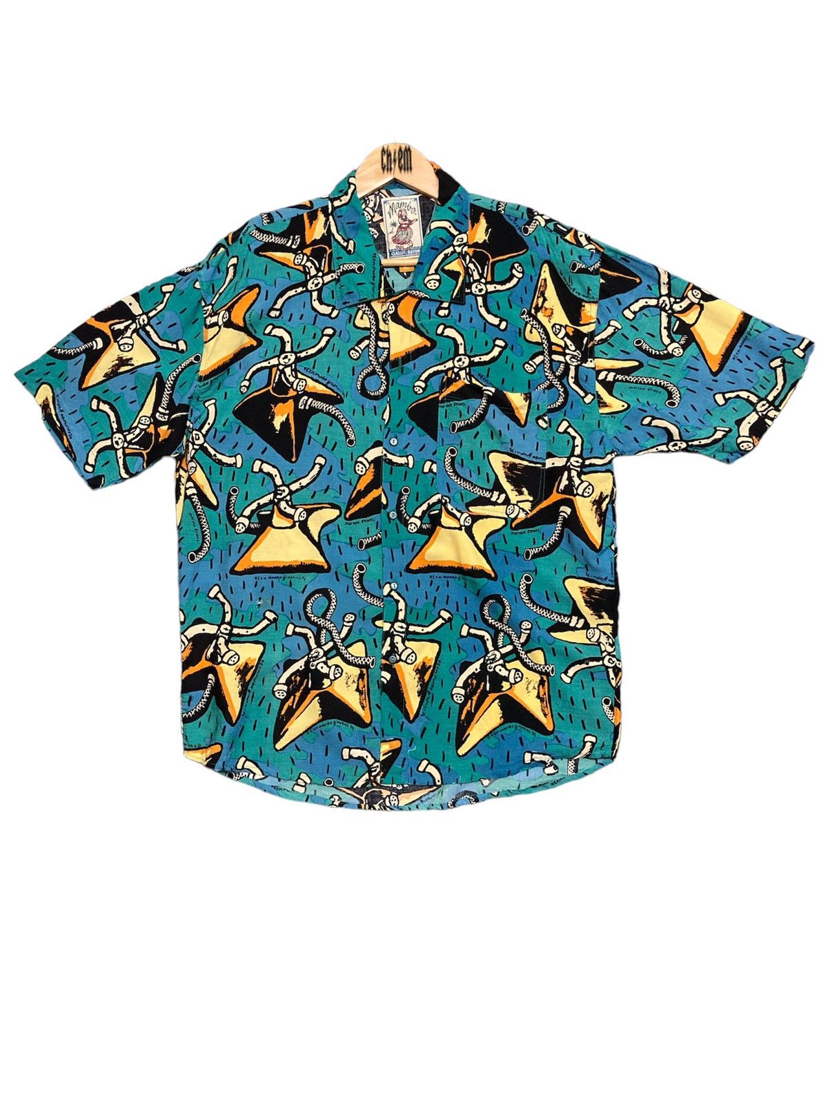 Mambo VINTAGE MAMBO LOUD SHIRT Size US L / EU 52-54 / 3 - 1 Thumbnail