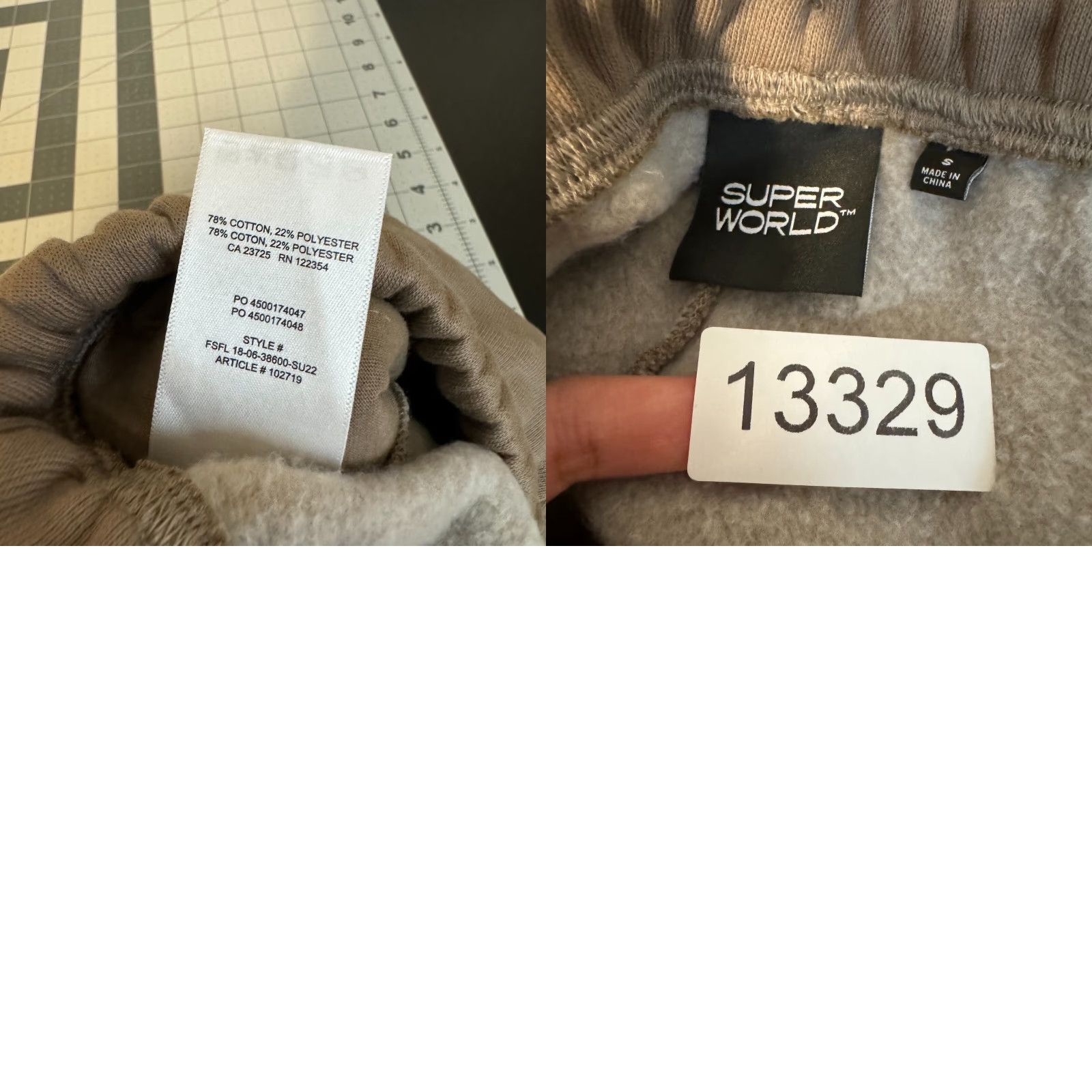 Aritzia NEW NWT Aritzia Super World Sweat Shorts S Small Womens Taupe Tan Jersey Elastic Size S / US 4 / IT 40 - 8 Thumbnail