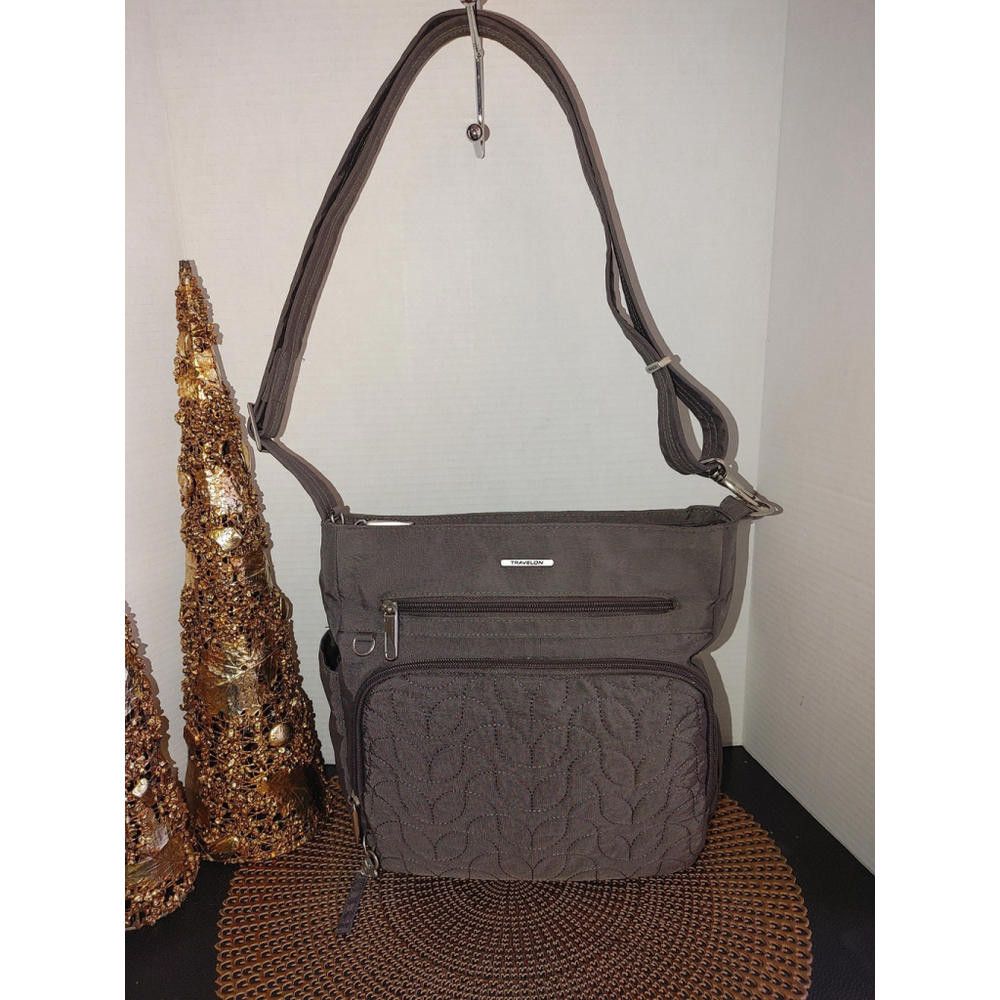 Travelteq Travelon RFID Classic North/South Crossbody Bag Size ONE SIZE - 1 Thumbnail