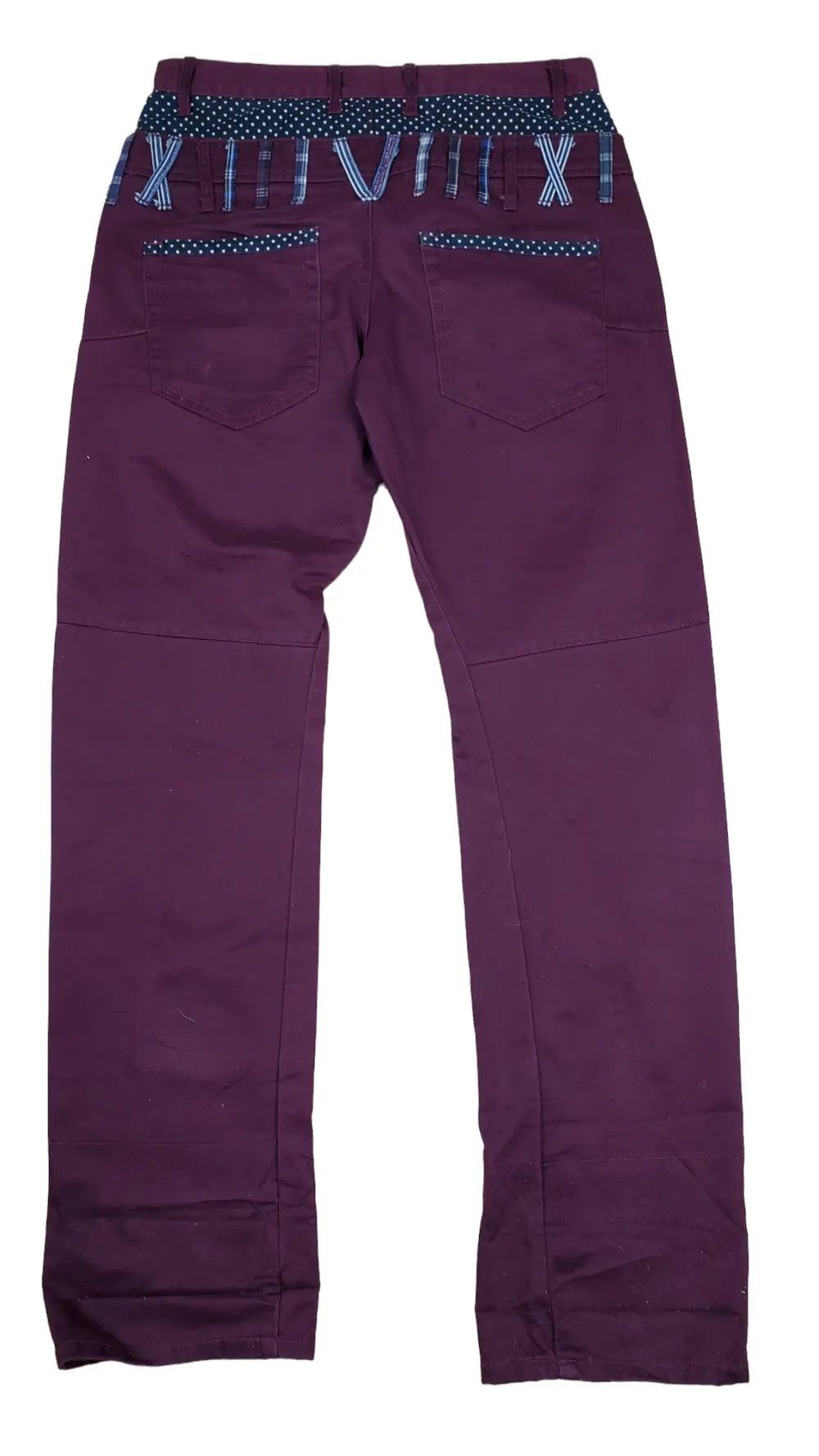 Japanese Brand × Vintage Vintage Pants Double Waist Stylish Design Size US 31 - 2 Thumbnail