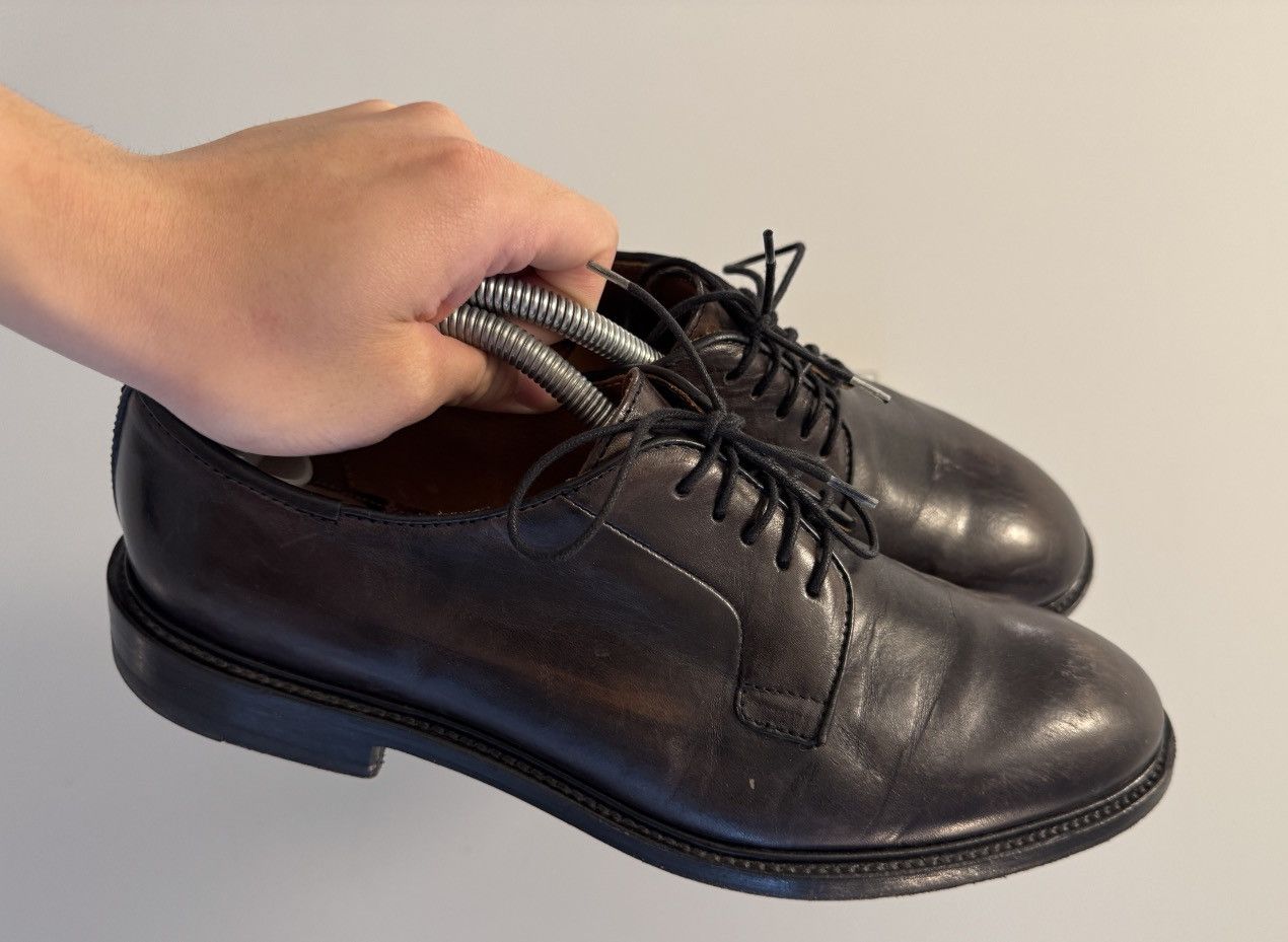 Paul Smith Paul Smith Brushed Brown Leather Oxford Size US 8.5 / EU 41-42 - 4 Thumbnail
