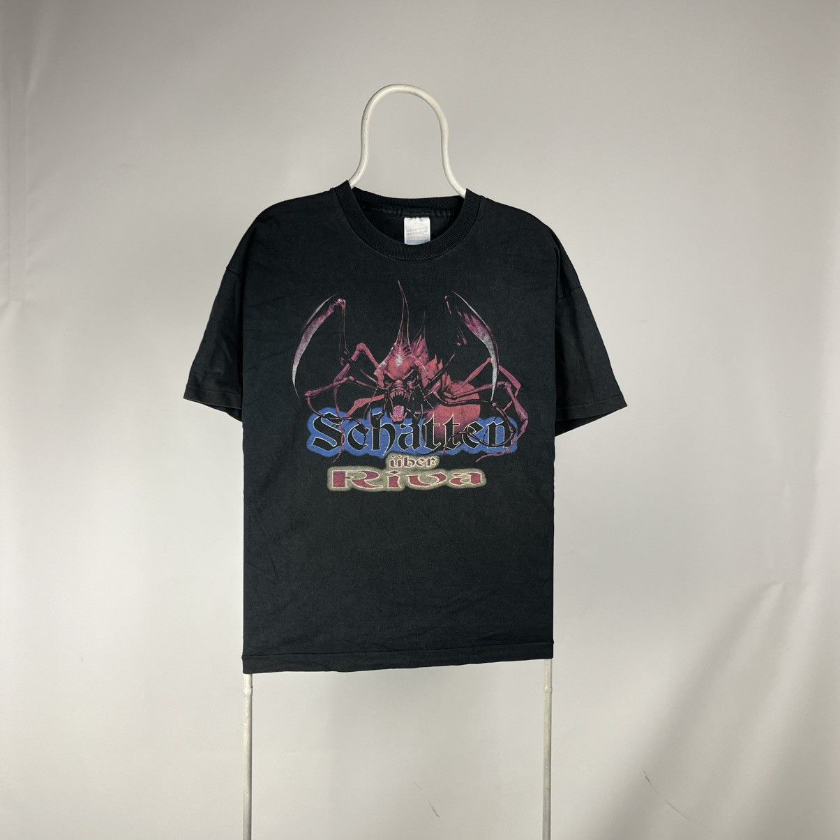 Band Tees RARE VINTAGE 90s SOHATTEN UBER RIVA TSHIRT Size US XL / EU 56 / 4 - 1 Thumbnail