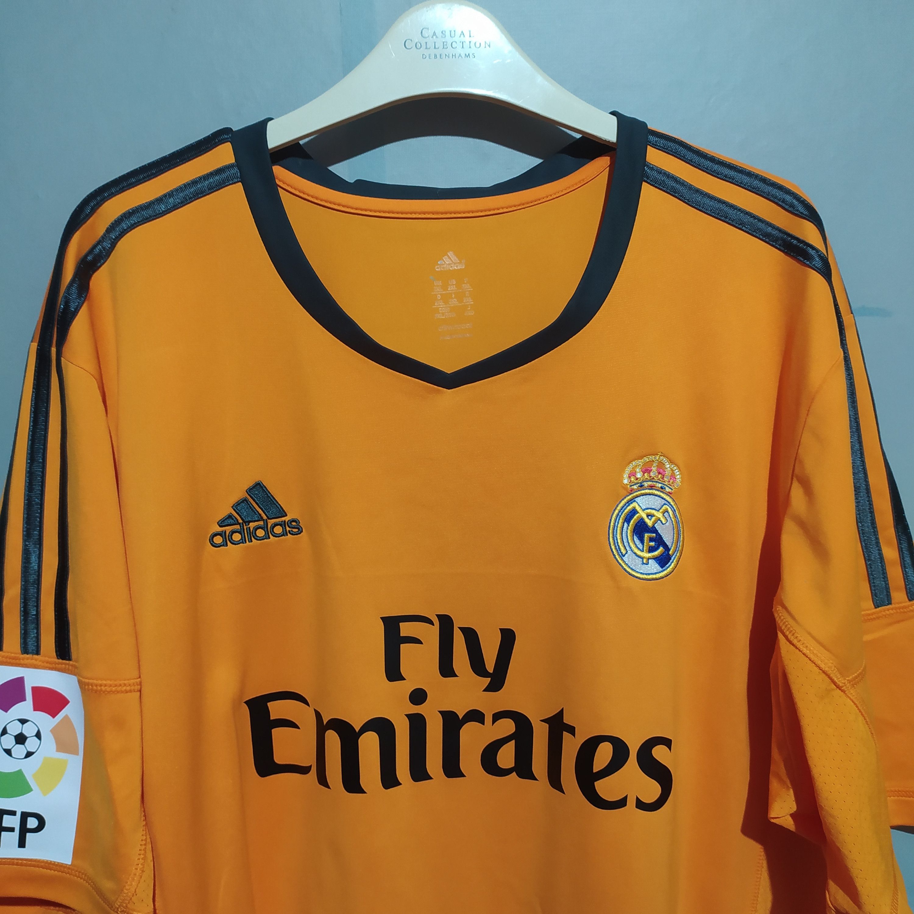 Adidas 🔥Jumbo🔥Adidas x Real Madrid 2013/14 Ronaldo #7 Third Kit Size US XXL / EU 58 / 5 - 4 Thumbnail