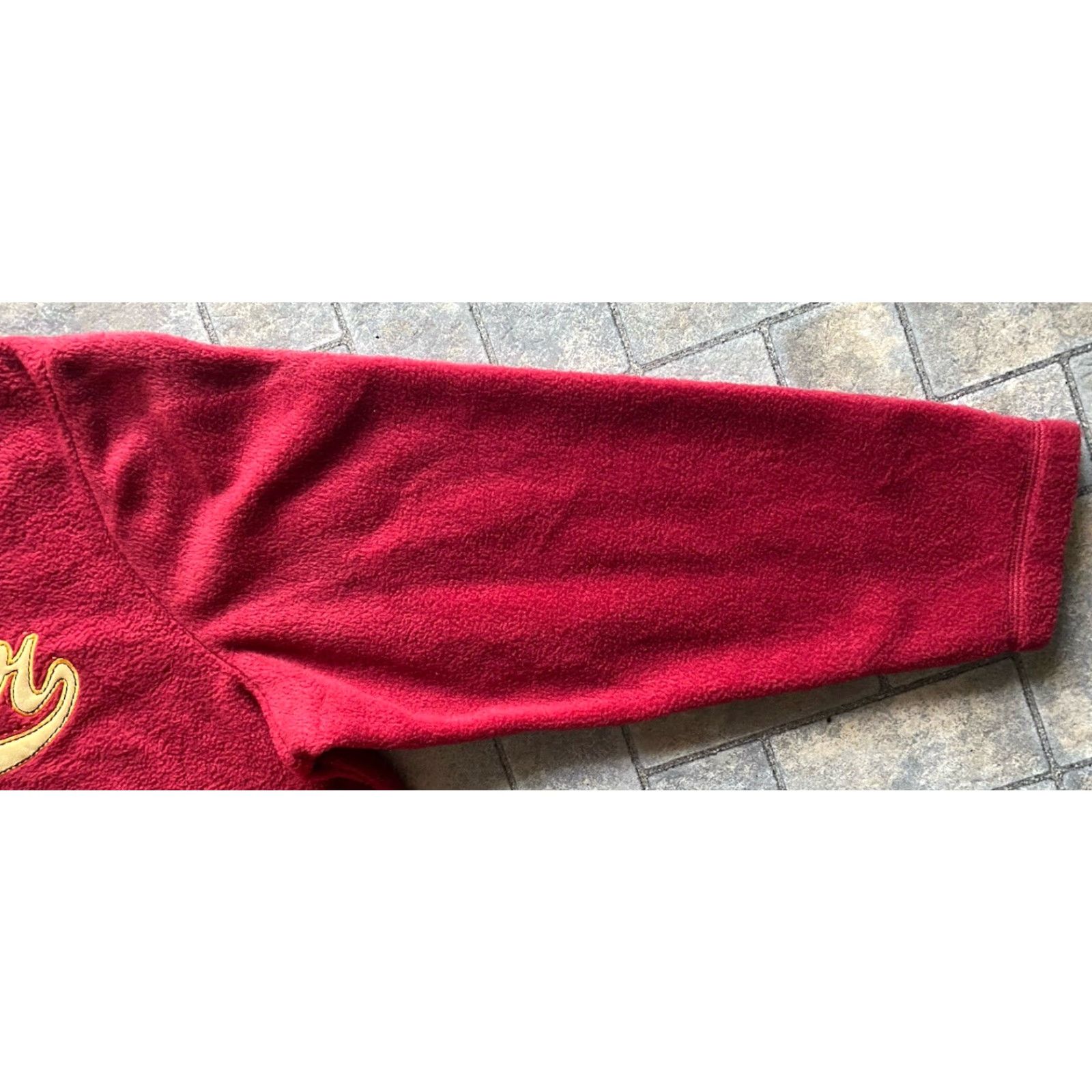 Disney VINTAGE Disney Tigger Hoodie Womens 2X Red Fleece Pullover 1/4 Zip Winnie the Pooh NEW WITH TAGS Size XXL / US 16-18 / IT 52-54 - 7 Thumbnail