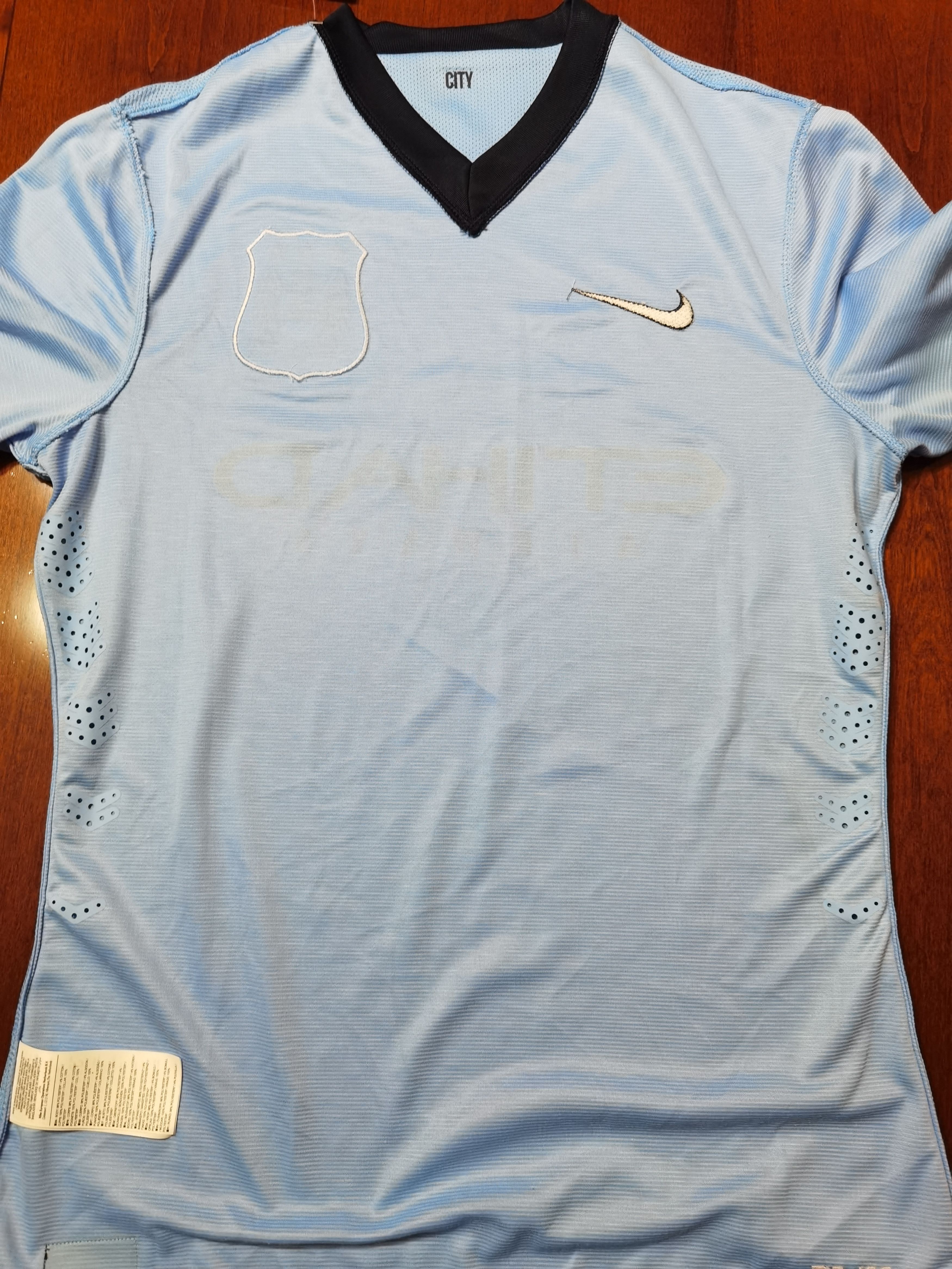 Nike Nike Football Manchester City Authentic Jersey 2014/15 Size US L / EU 52-54 / 3 - 12 Thumbnail