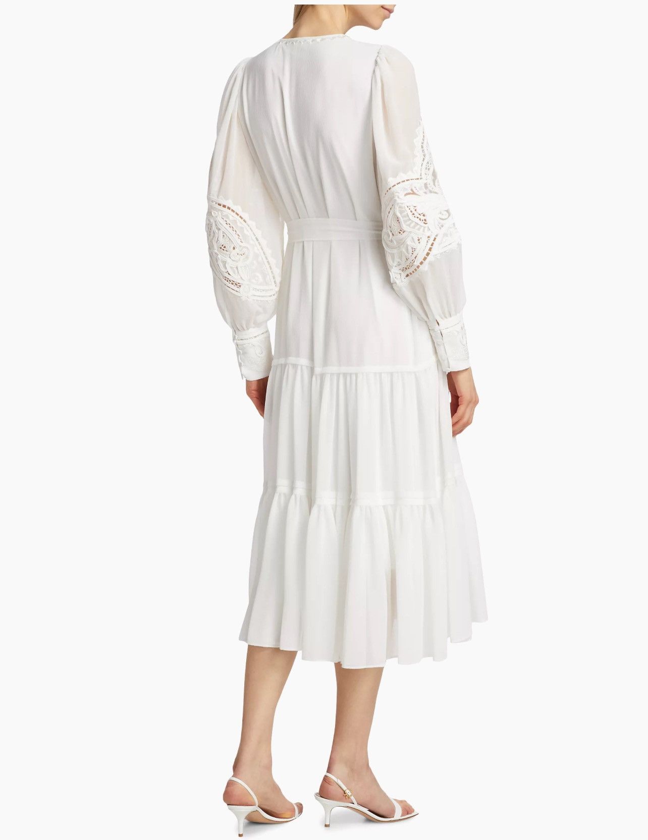 KOBI HALPERIN Kobi Halperin Mira Peasant Midi-Dress size XS Size XS / US 0-2 / IT 36-38 - 5 Thumbnail