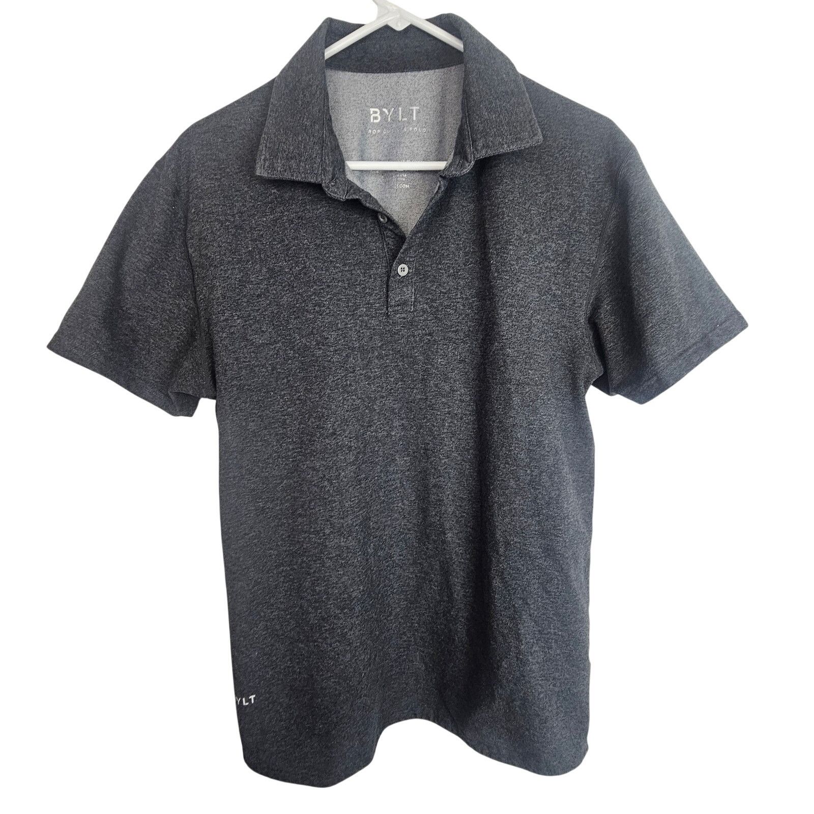 BYLT Premium Basics Bylt Mens Drop Cut SS Polo Lux L Stretch WIcking Minimalist Size US L / EU 52-54 / 3 - 1 Thumbnail