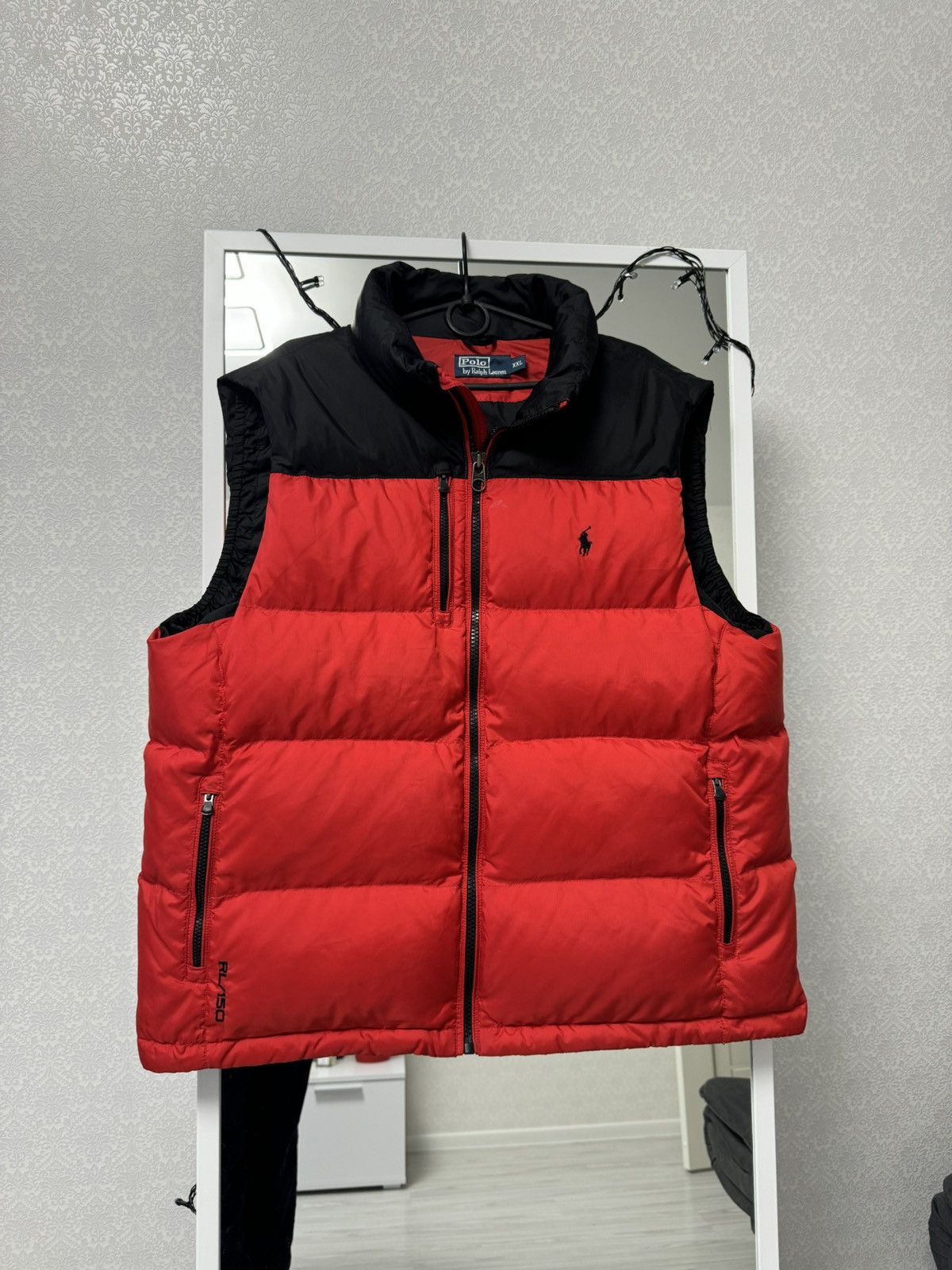 Polo Ralph Lauren × Vintage Vintage Polo Ralph Lauren Down Puffer Vest Size US XXL / EU 58 / 5 - 1 Thumbnail