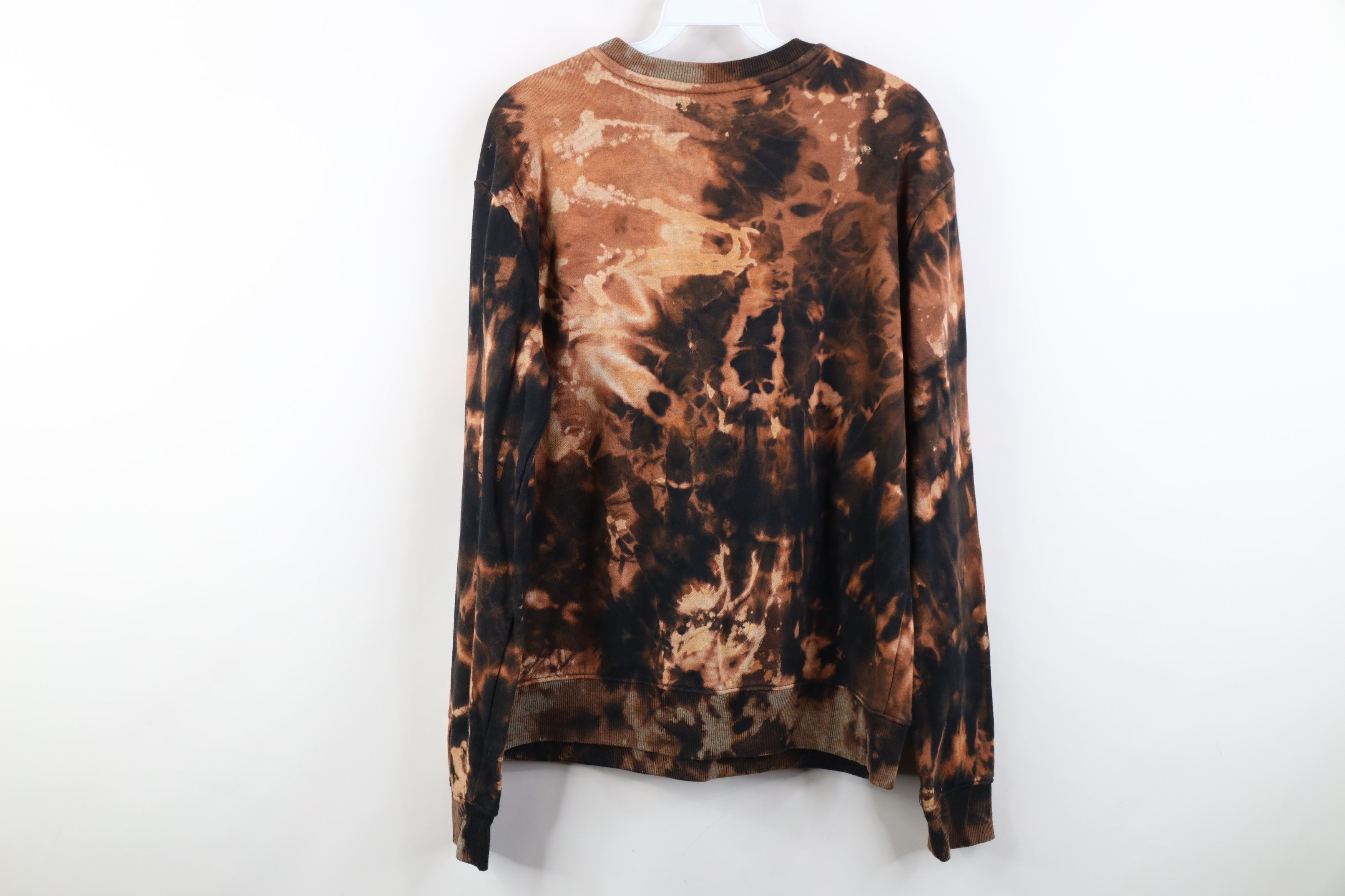 Fila Vintage Y2K FILA Big Logo Acid Wash French Terry Sweatshirt Size L / US 10 / IT 46 - 10 Thumbnail