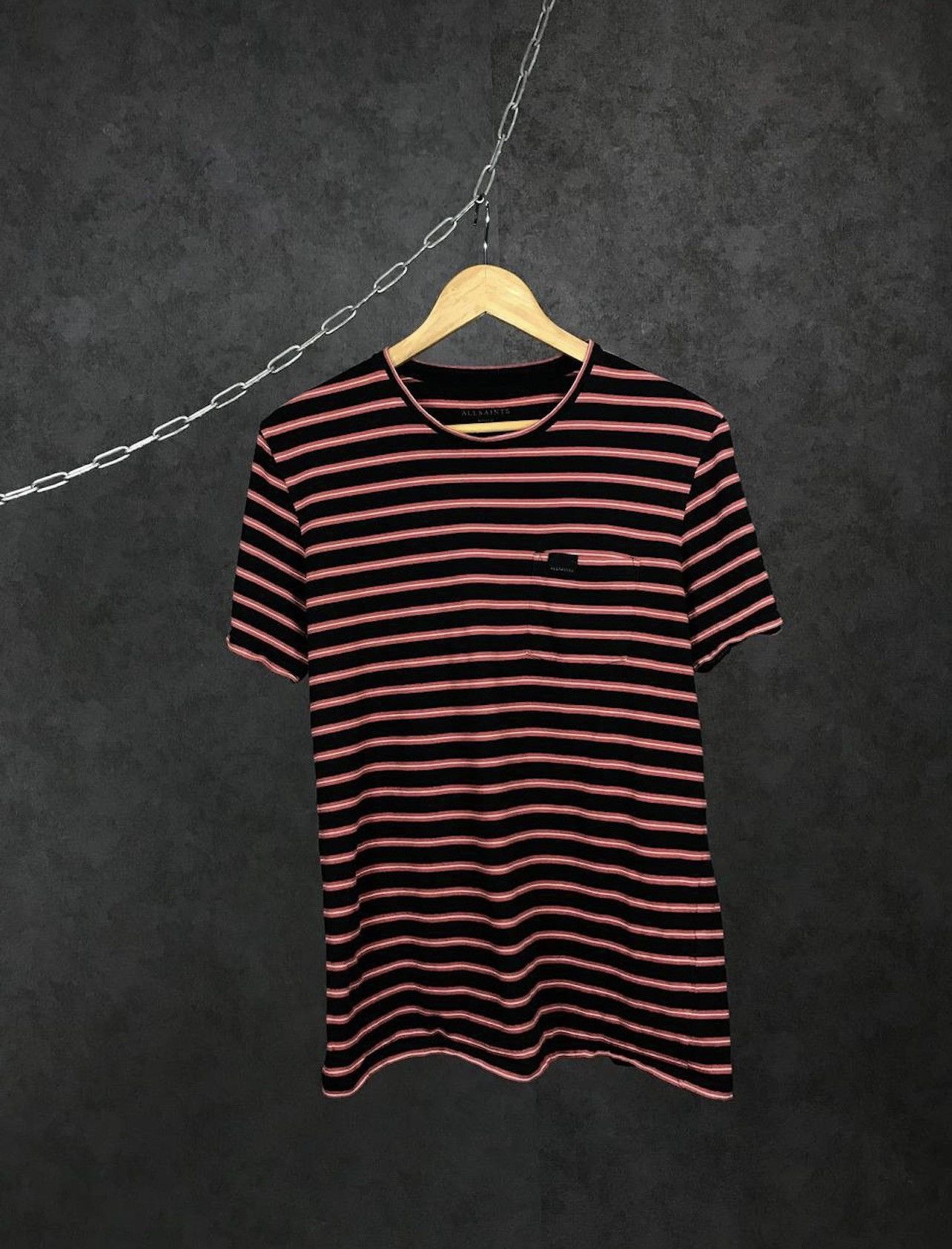 Allsaints Allsaints pocket striped tee Size US M / EU 48-50 / 2 - 1 Thumbnail