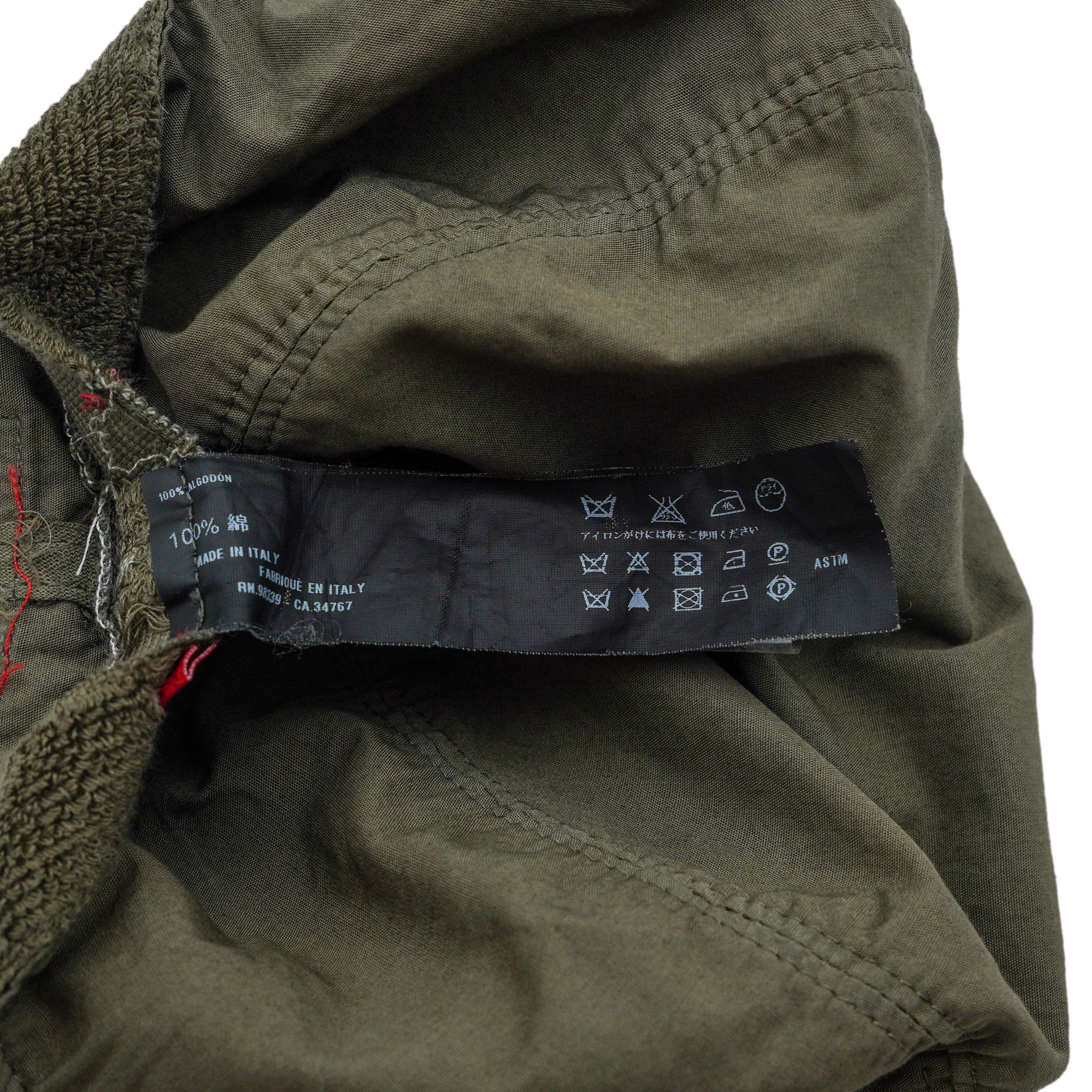 Prada Prada Linea Rossa Military Khaki Green Tab Logo Sport Cap Size ONE SIZE - 7 Thumbnail