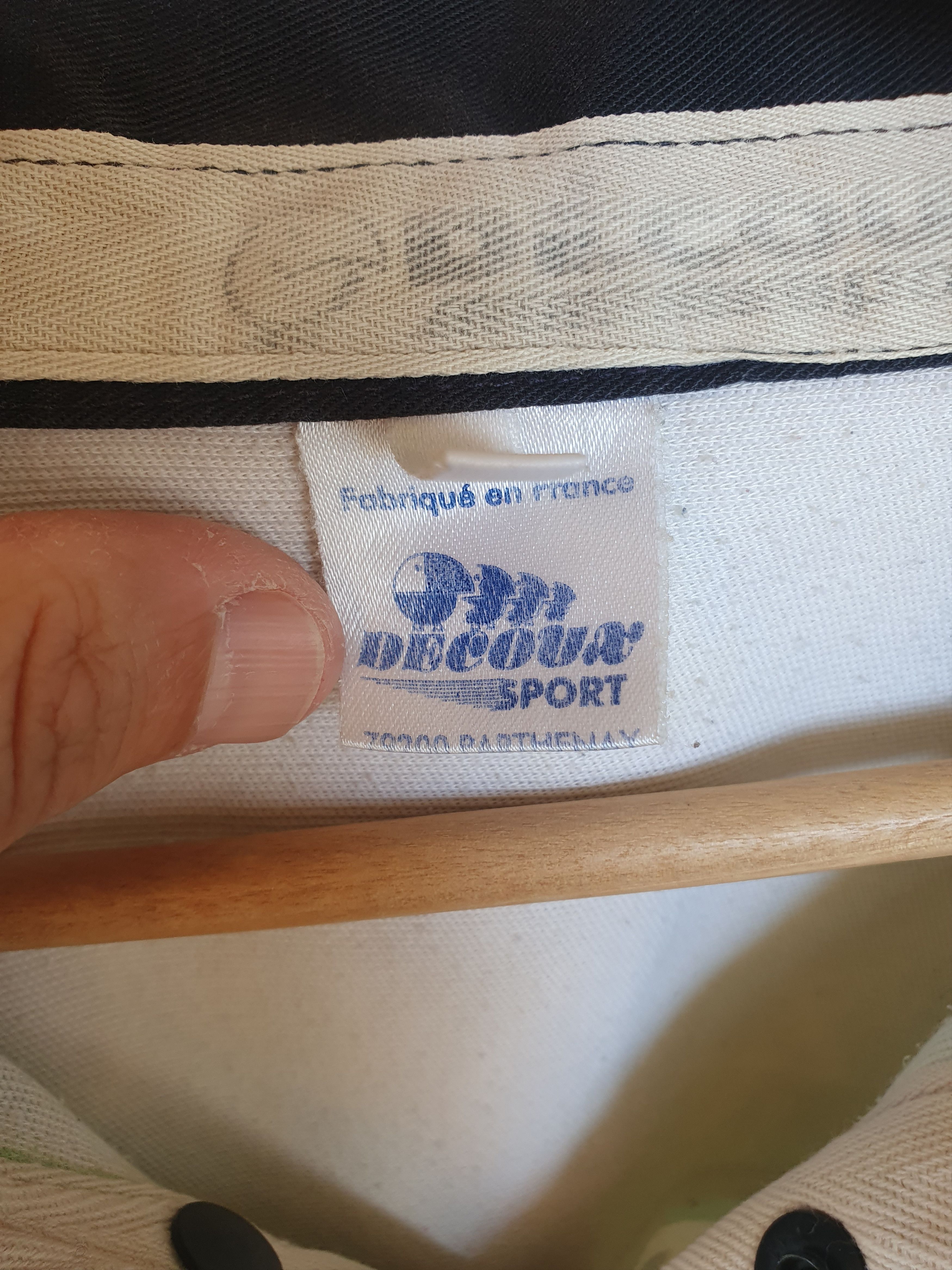 Vintage Decoux Sport Vintage Made in France Rugby Jersey sz XL Size US XL / EU 56 / 4 - 3 Thumbnail
