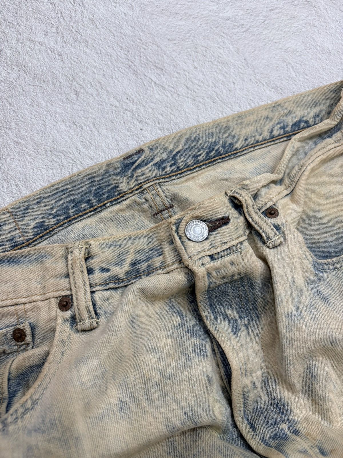 Levi's Vintage Clothing 2000s Levis Enginered wash denim Size US 36 / EU 52 - 4 Thumbnail