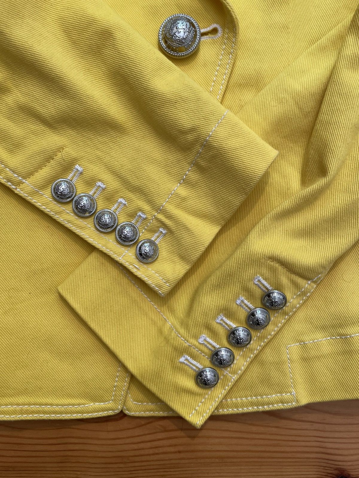Balmain Balmain Paris Yellow Blazer Size M / US 6-8 / IT 42-44 - 4 Thumbnail