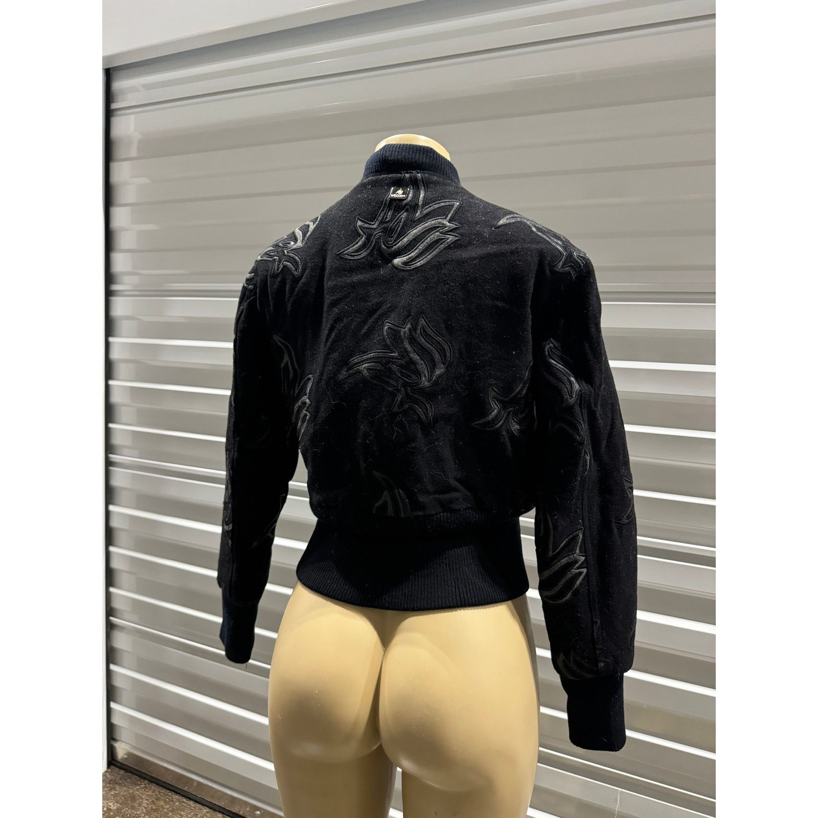 Al Wissam Al Wissam Leather Wool Coat Size XS / US 0-2 / IT 36-38 - 4 Thumbnail