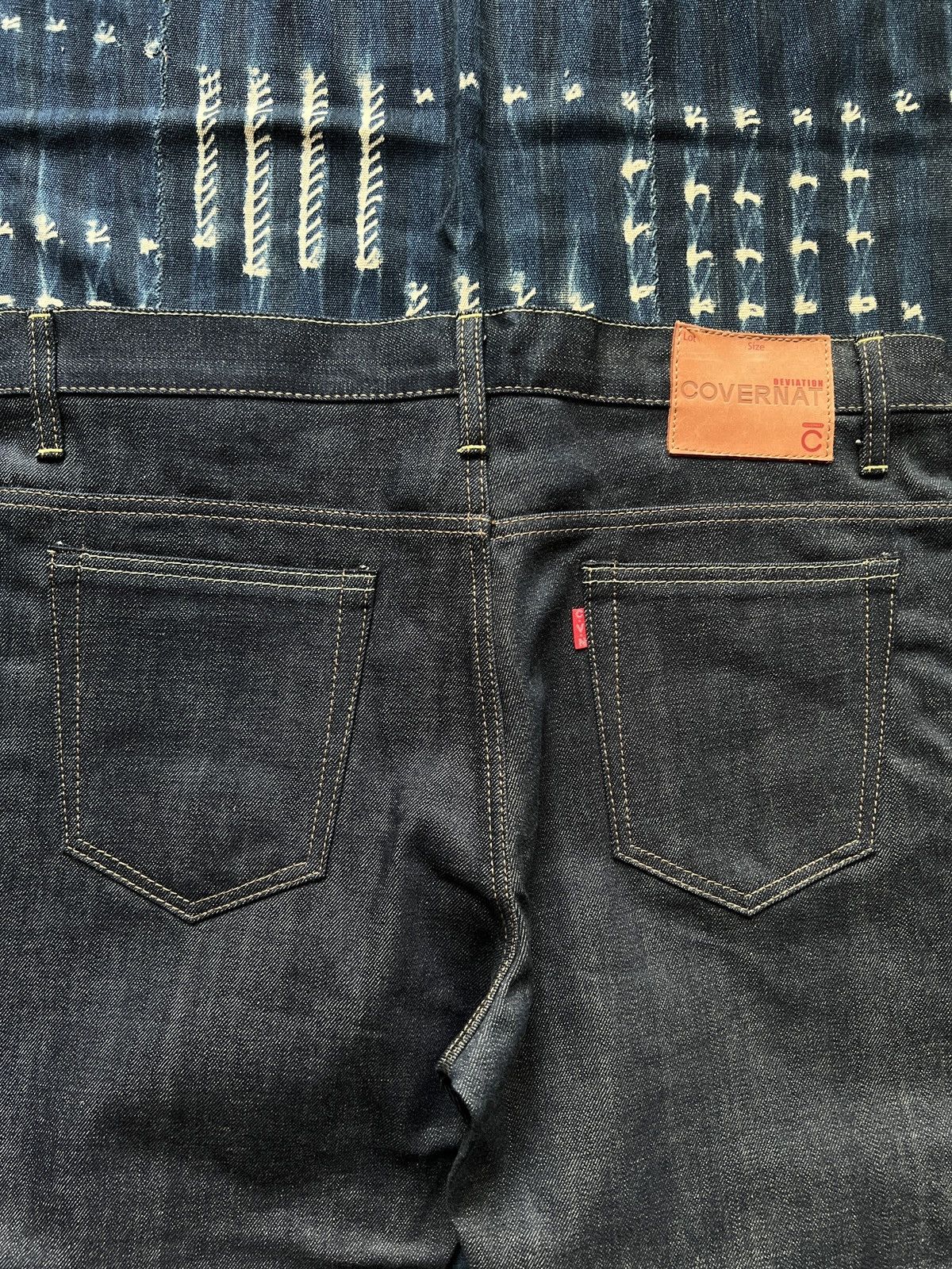 Japanese Brand Rigid Orange Selvedge Denim Jeans Size US 33 - 8 Thumbnail