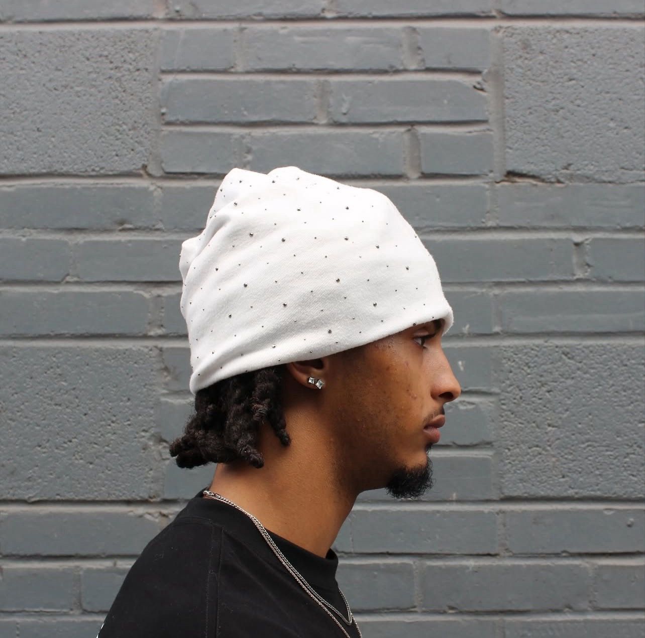 Other Lightweight Rhinestone Beanie Size ONE SIZE - 2 Thumbnail