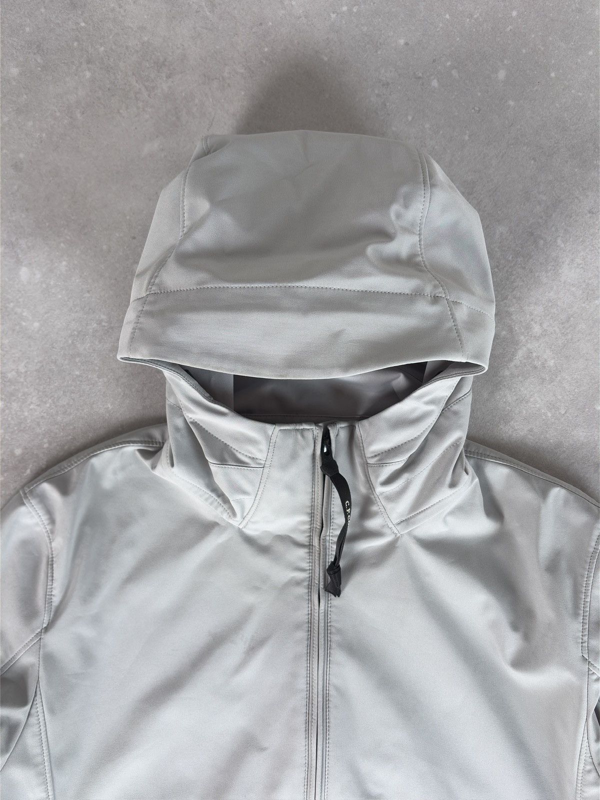 C.P. Company Cp Company Softchell Shell-R Jacke Regenjacke Grau M 48 Size US M / EU 48-50 / 2 - 3 Thumbnail