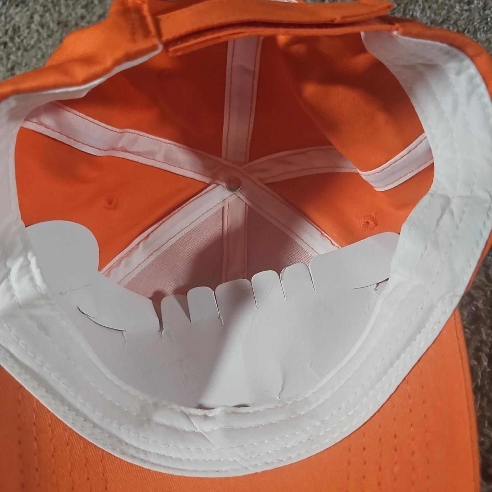 Infinite Archives Infinity Orange Adjustable Cap Hat Size ONE SIZE - 6 Thumbnail