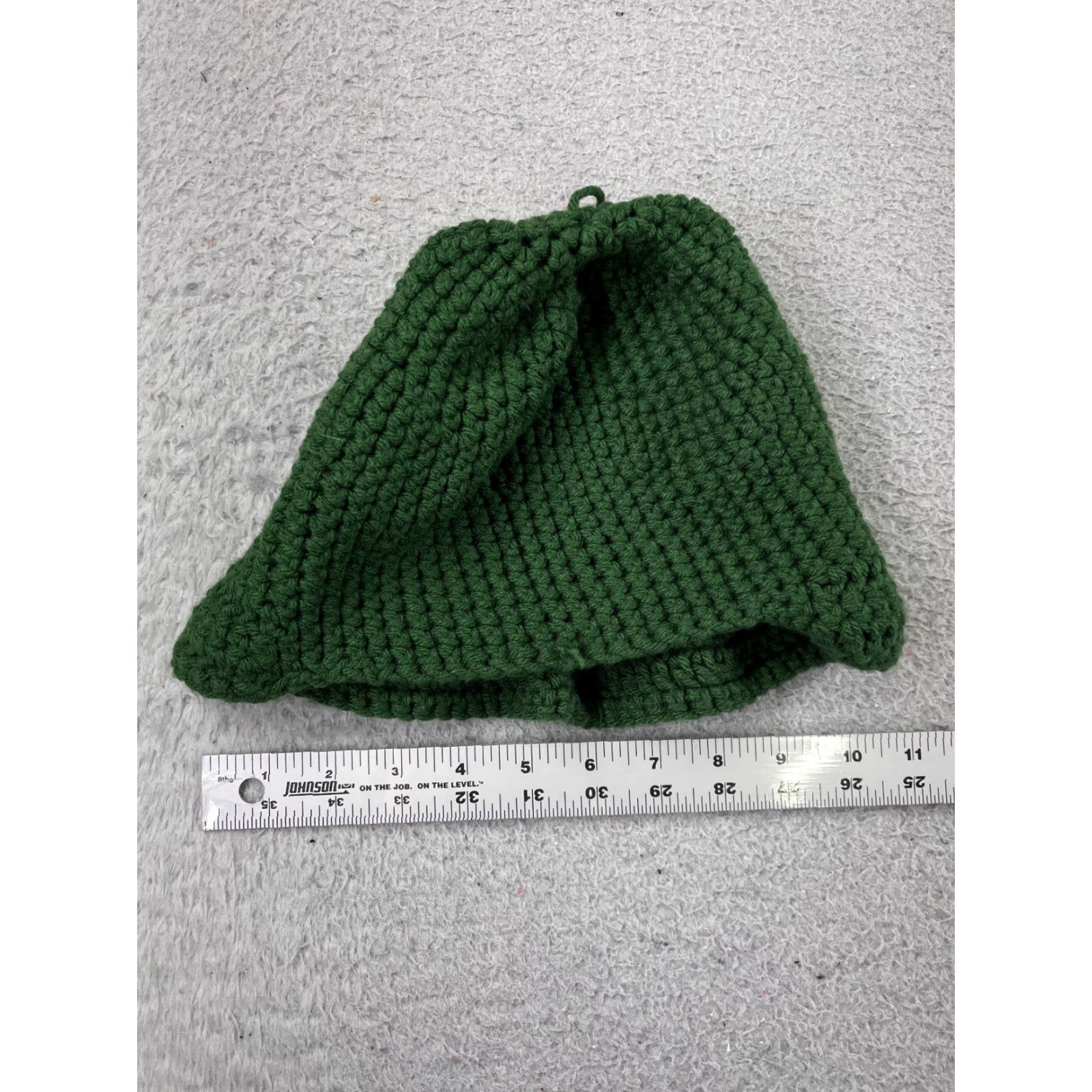 Vintage Womens Beanie Toque Bucket Green Crochet Knit Acrylic Blend One Size Outdoors Size ONE SIZE - 5 Thumbnail