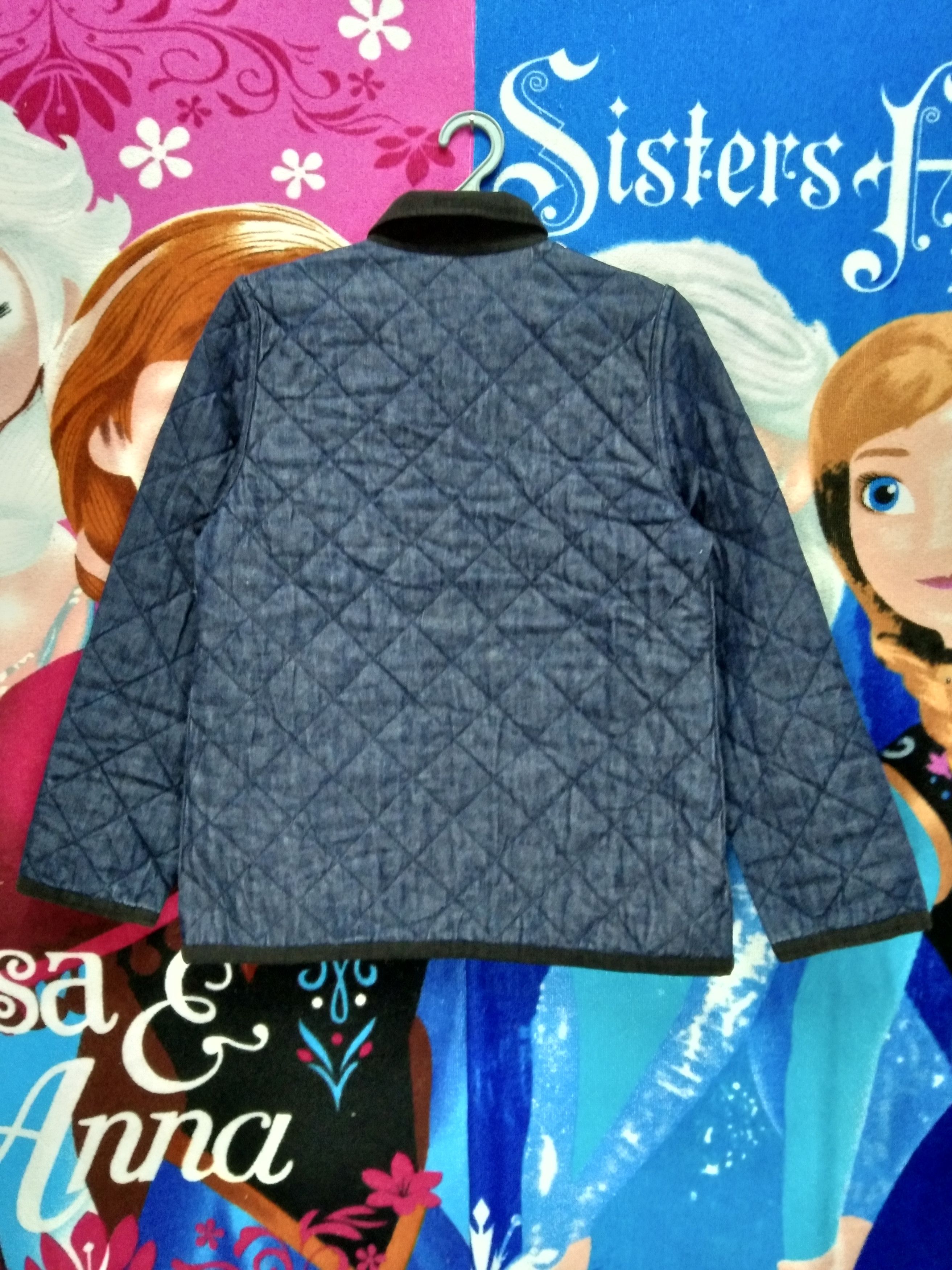 Japanese Brand REVERSIBLE DENIM QUILTED JACKET Size XXS / US 00 / IT 34 - 6 Thumbnail