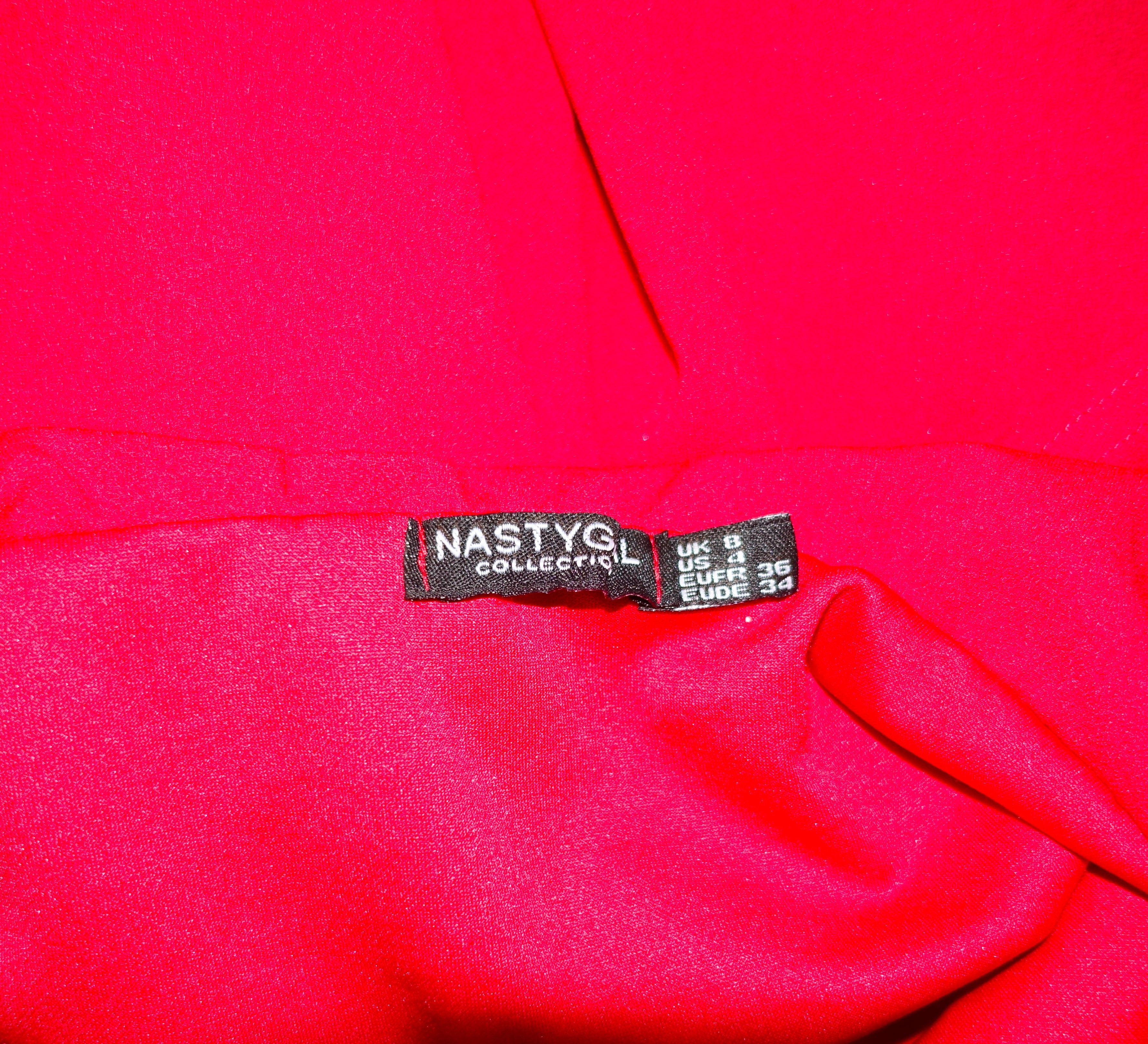 Nasty Gal Nasty Gal Collection Red Romper 4 Size 27" / US 4 / IT 40 - 7 Thumbnail