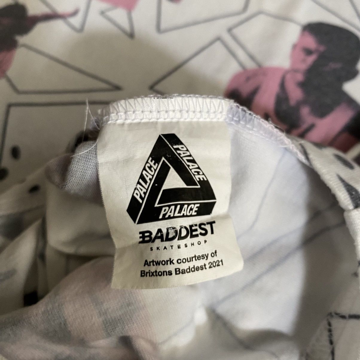 Palace PALACE X BRIXTON BADDEST AOP TSHIRT MULTI SS22 Size US XL / EU 56 / 4 - 3 Thumbnail