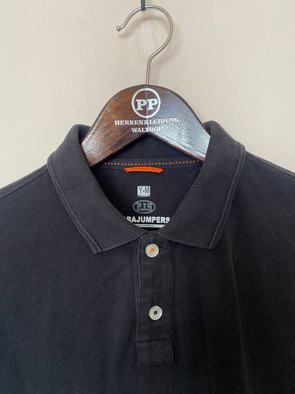 Parajumpers Parajumpers Cotton Piqué Black Polo Size US XS / EU 42 / 0 - 3 Thumbnail